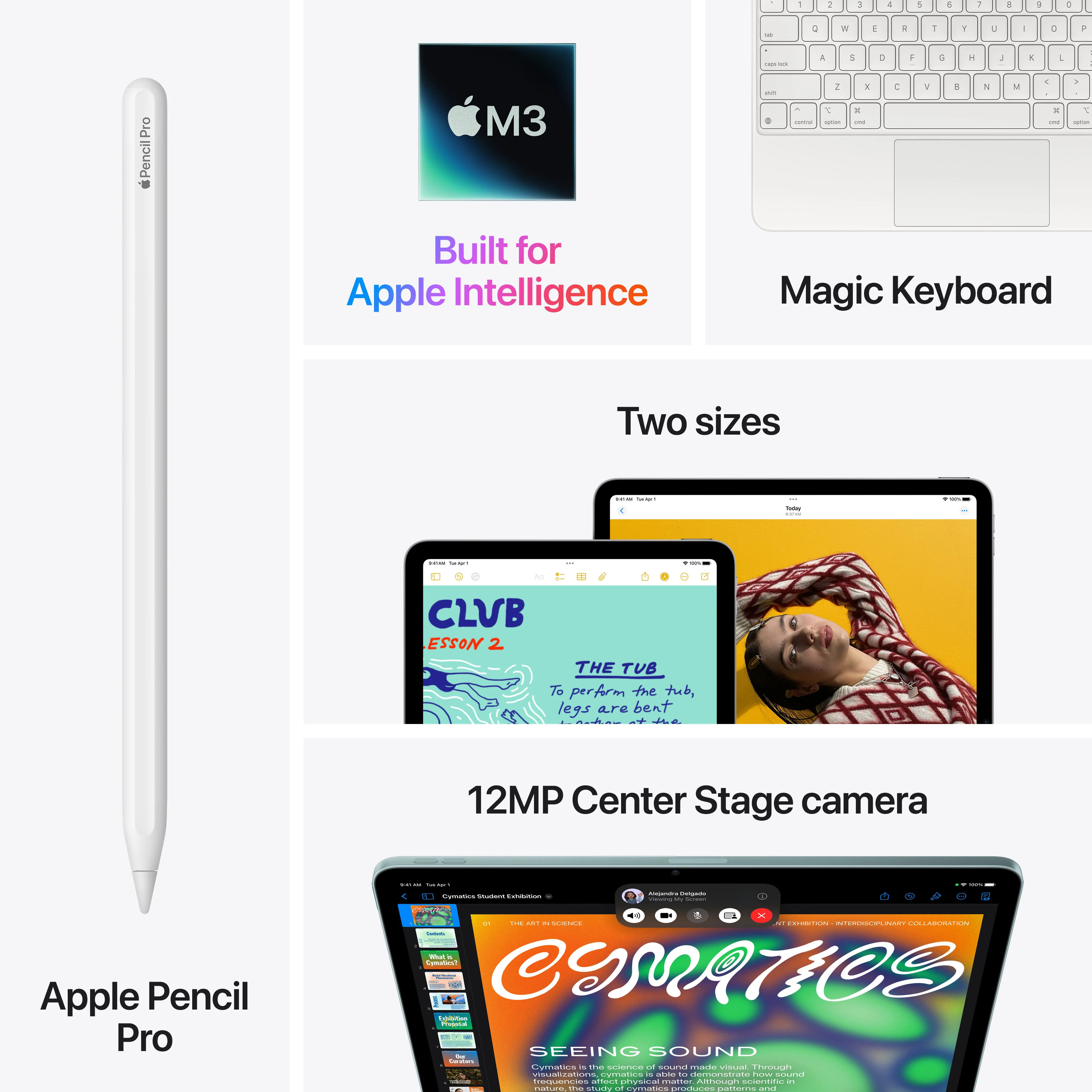 11-inch iPad Air Wi-Fi 512GB - Blue (M3) - Image 9