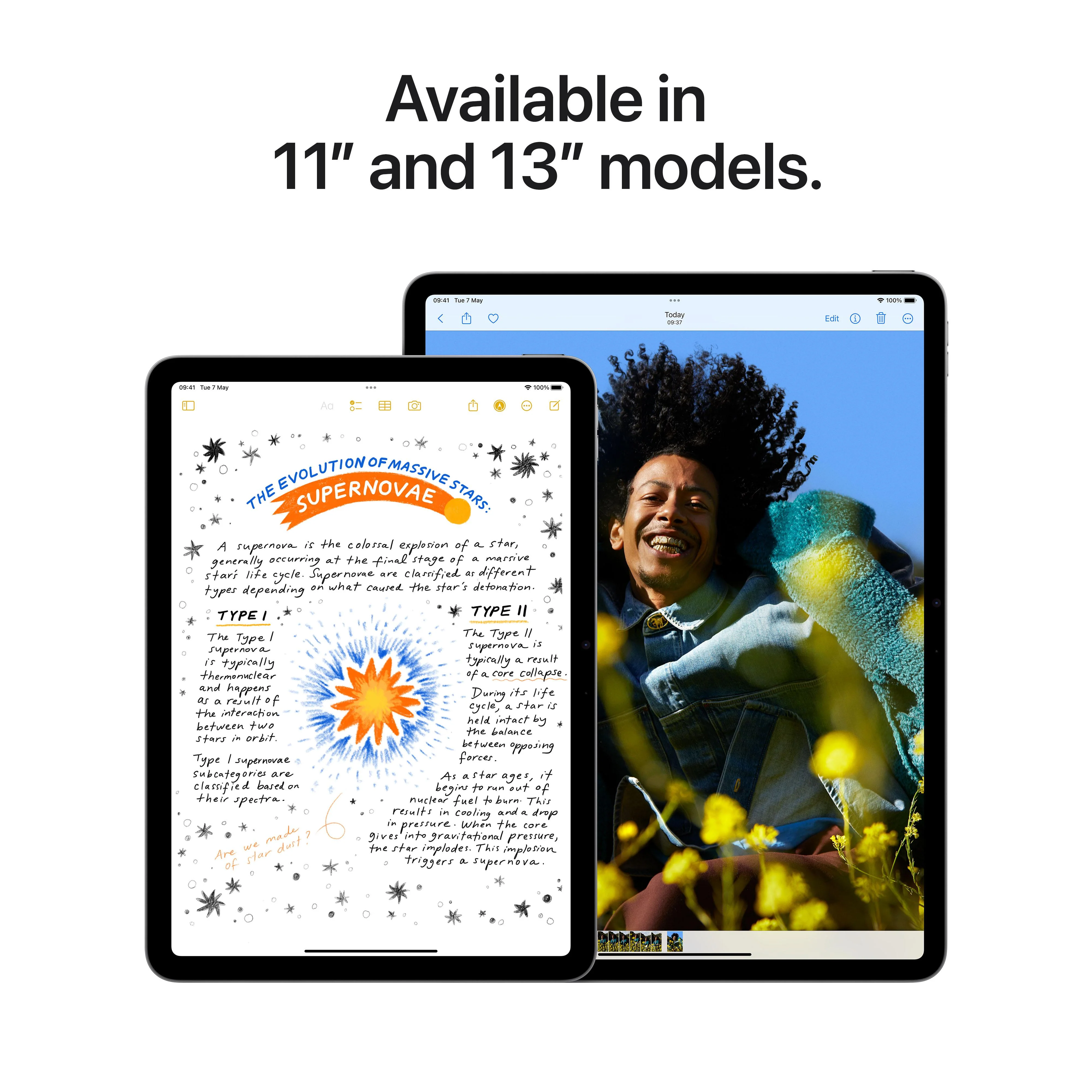 13-inch iPad Air Wi-Fi 256GB - Blue (M2) - Image 5