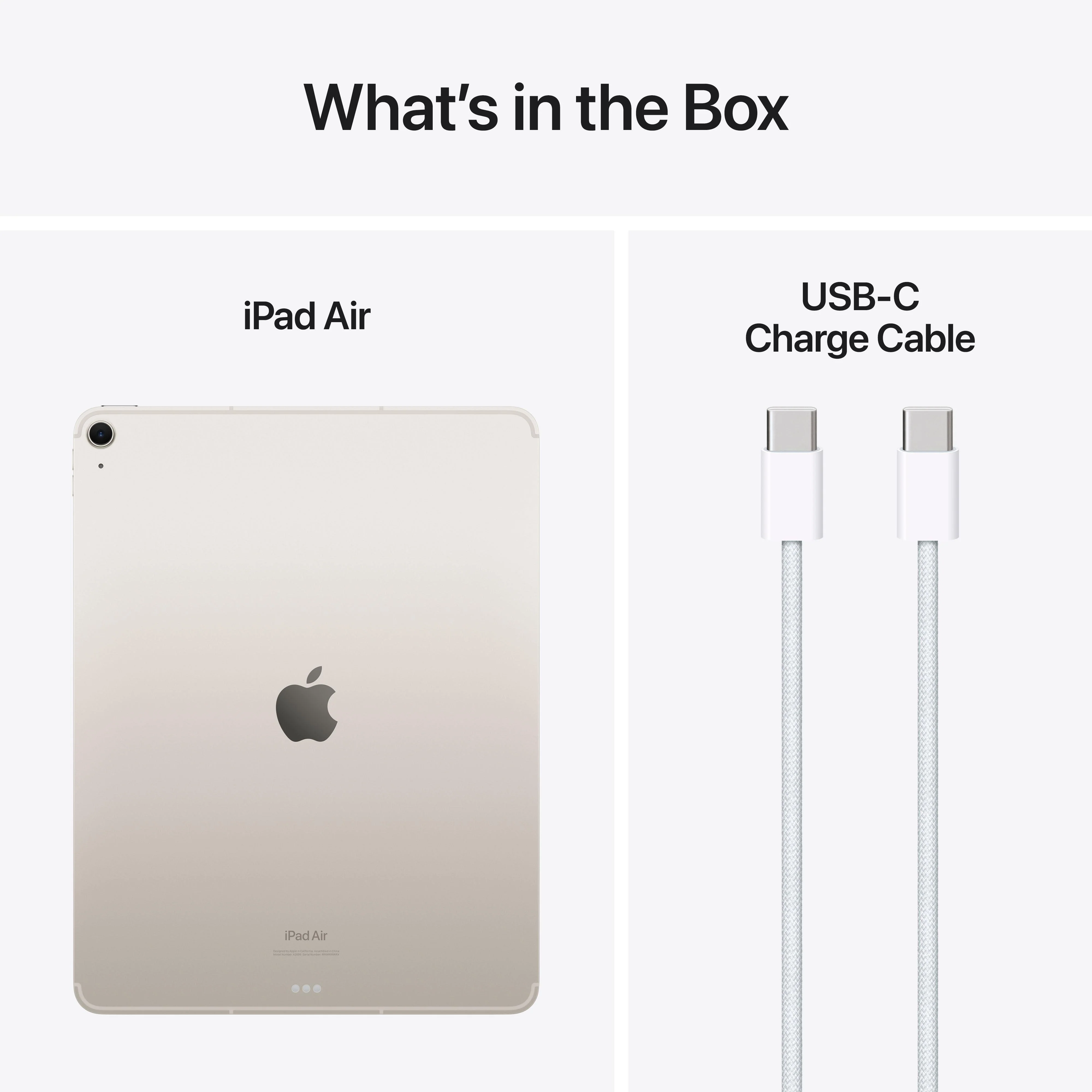 13-inch iPad Air Wi-Fi + Cellular 256GB - Starlight (M2) - Image 10