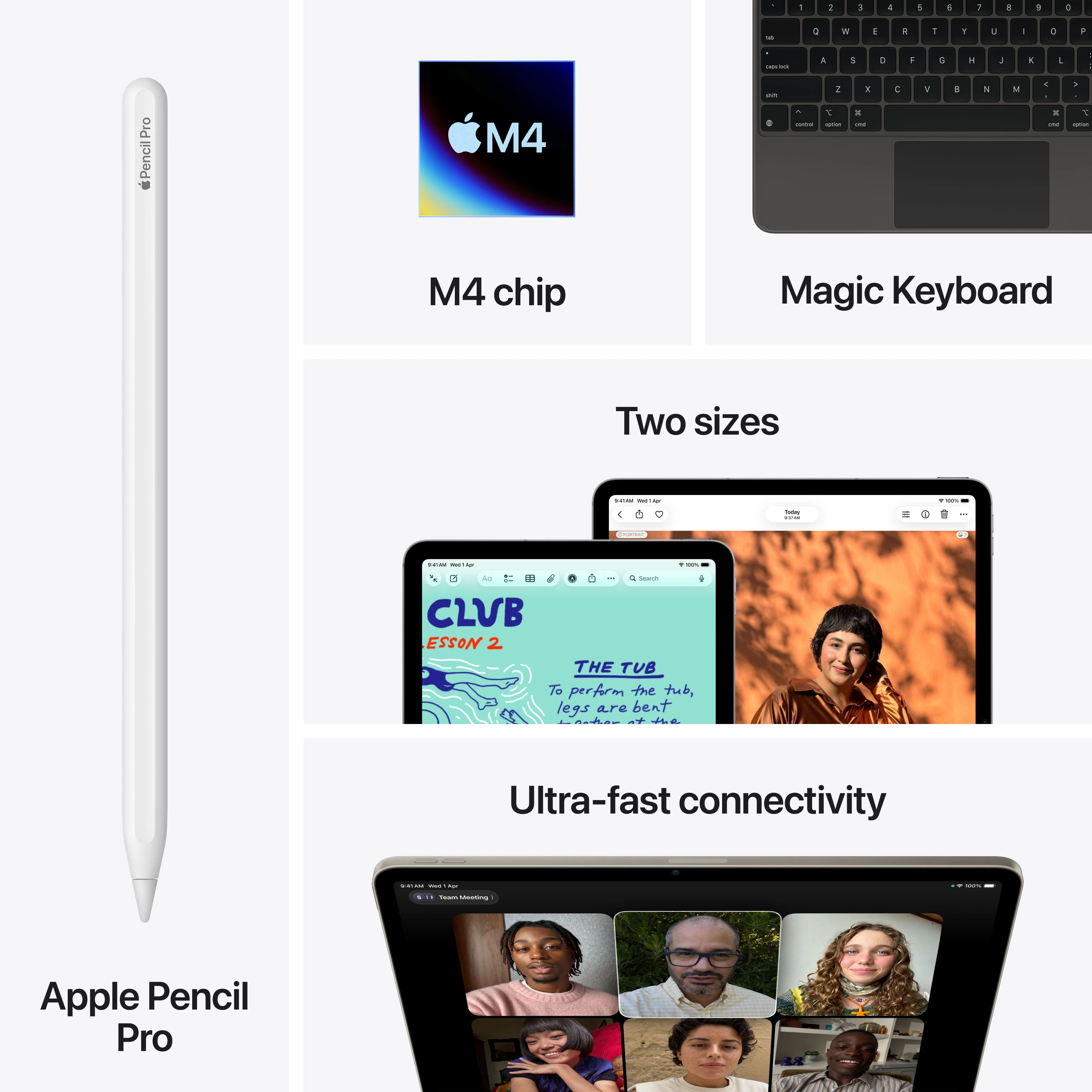 13-inch iPad Air Wi-Fi + Cellular 256GB - Starlight (M4) - Image 9