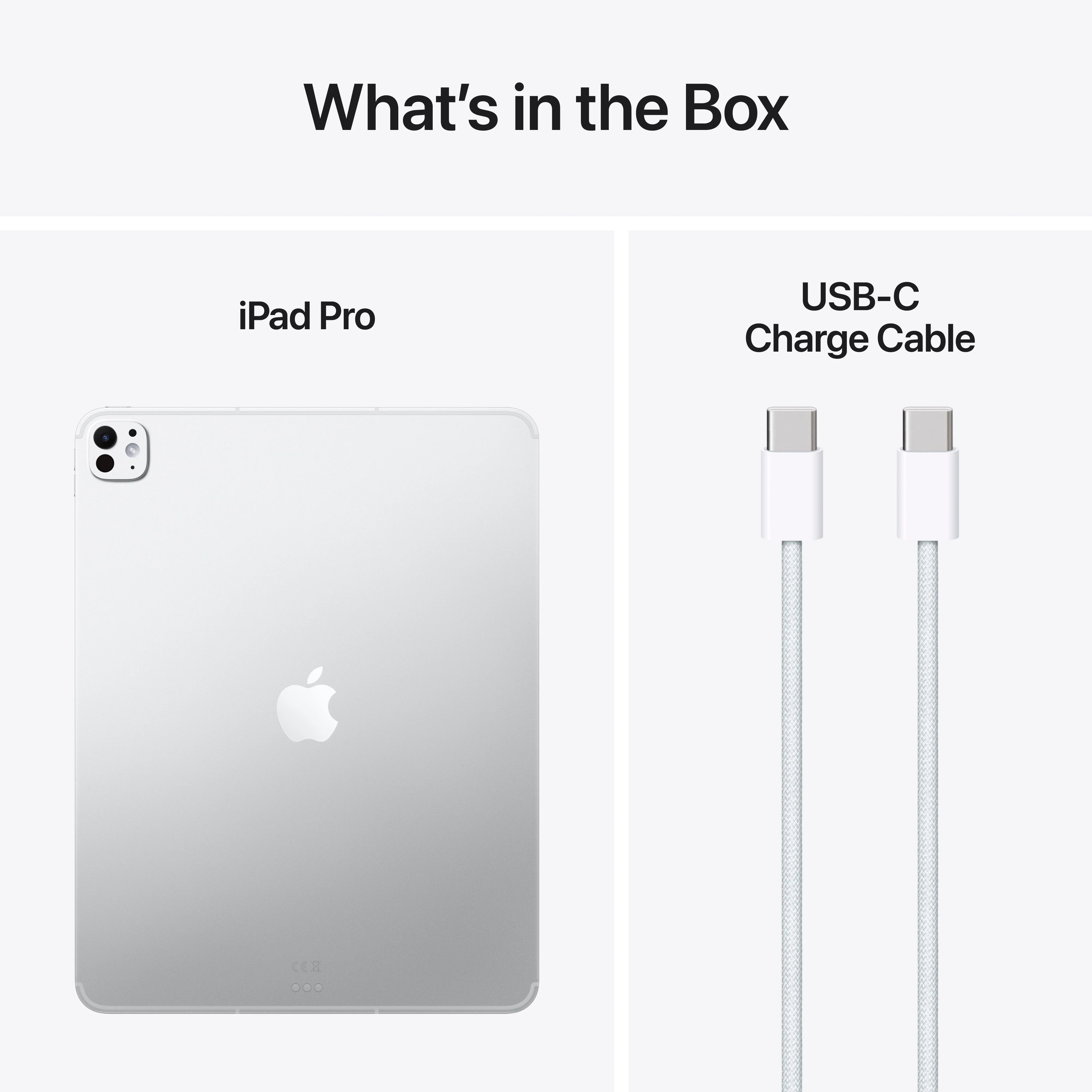 13-inch iPad Pro Wi-Fi + Cellular 512GB Standard Glass - Silver (M5) - Image 9