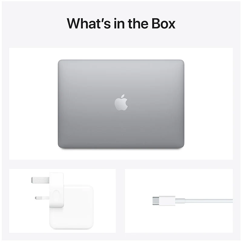 13-inch MacBook Air: Apple M1 chip with 8‑core CPU and 7‑core GPU, 256GB SSD - Space Grey - Image 5