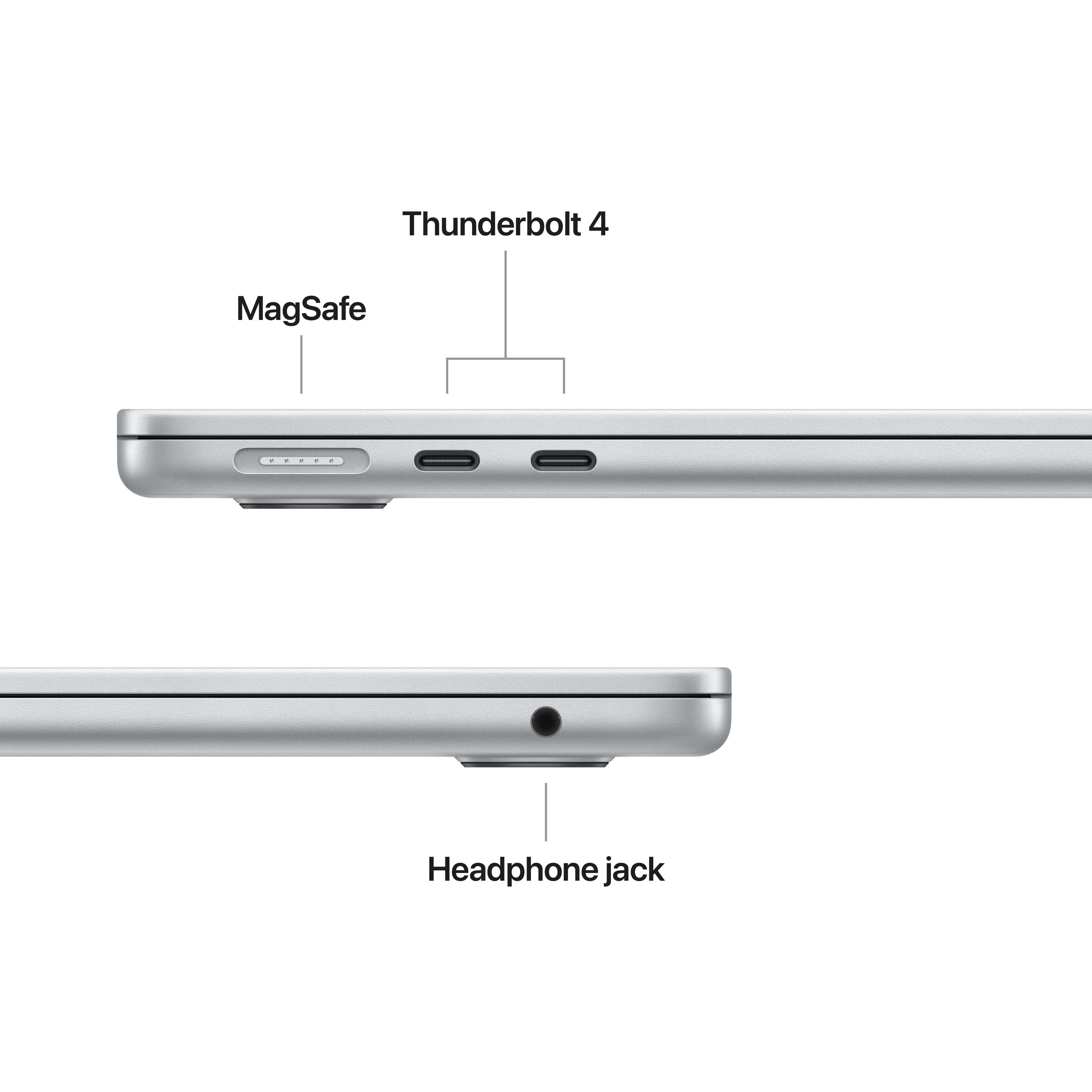 13-inch MacBook Air: Apple M4 chip with 10-core CPU and 10-core GPU, 512GB SSD - Silver - Image 7