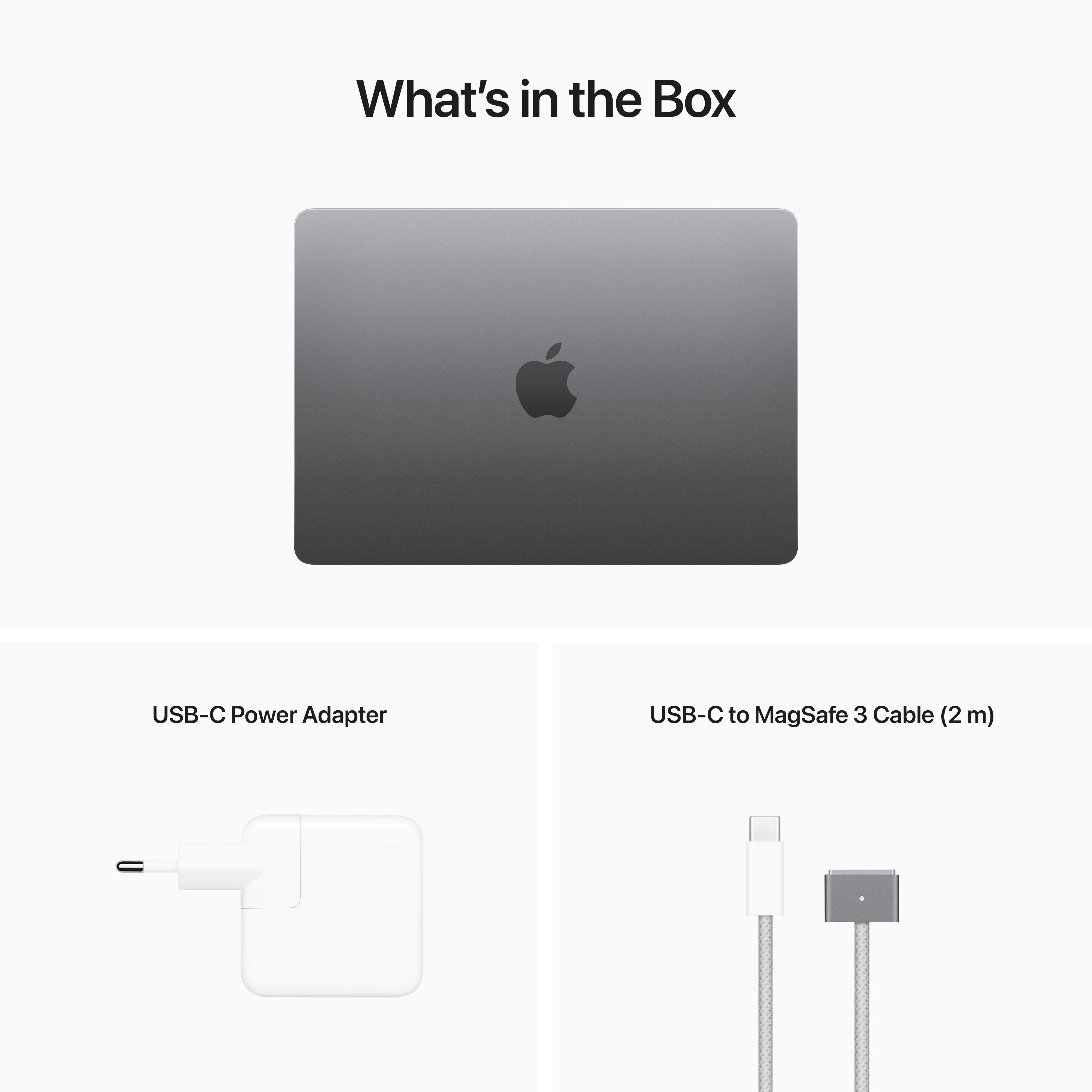 13-inch MacBook Air: Apple M2 chip with 8‑core CPU and 8‑core GPU, 256GB SSD - Space Gray - Image 11
