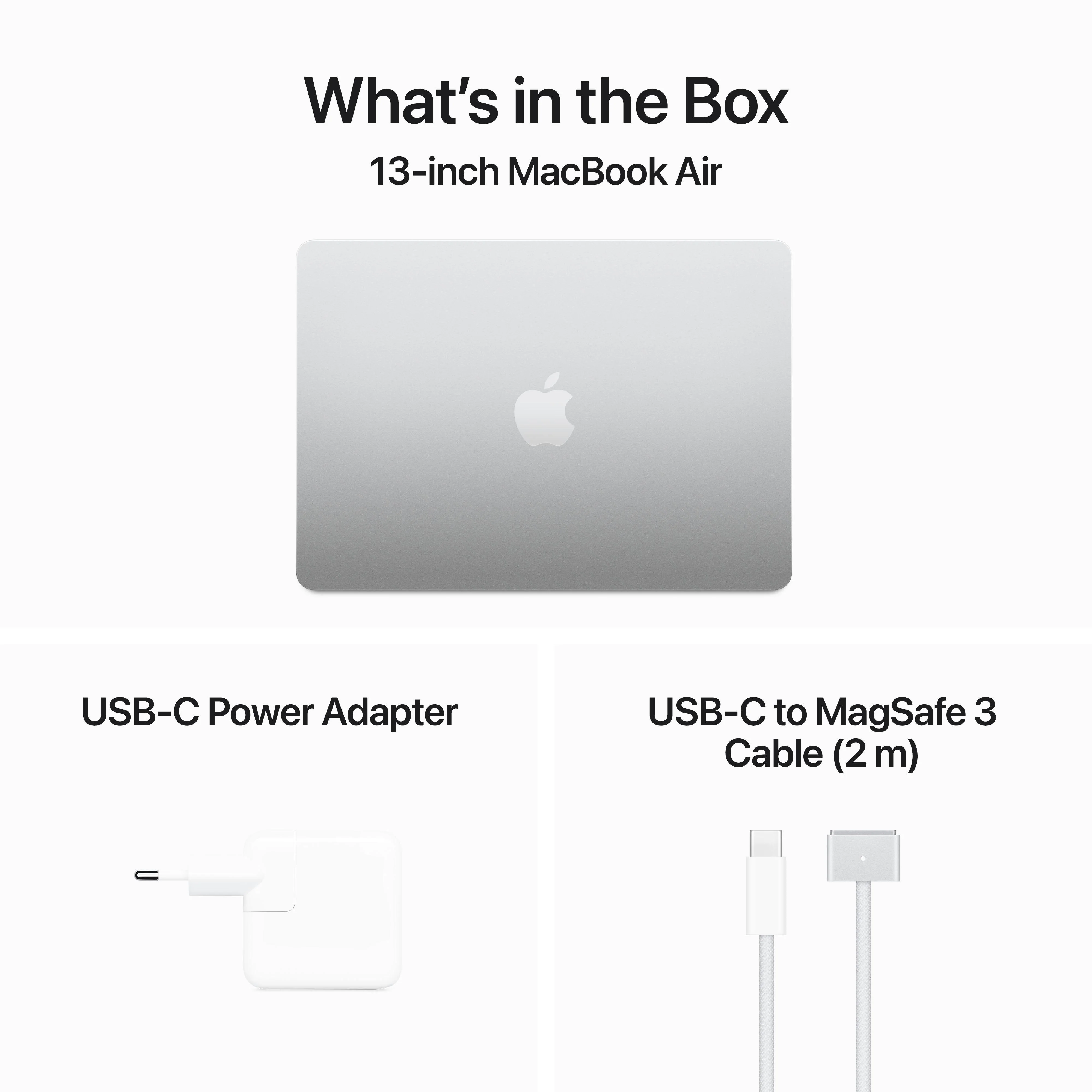 13-inch MacBook Air: Apple M3 chip with 8‑core CPU and 10‑core GPU, 512GB SSD - Silver - Image 9