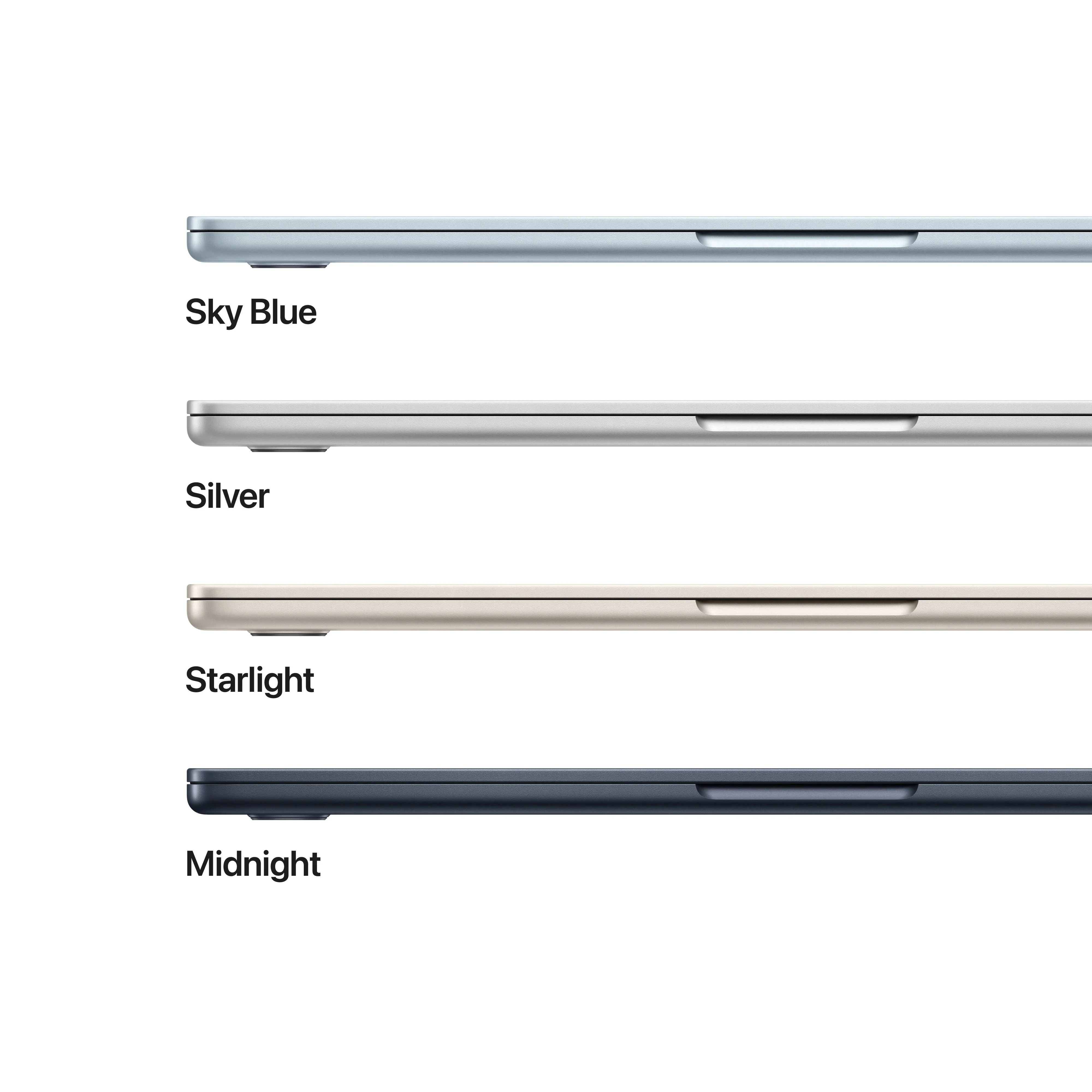 13-inch MacBook Air: Apple M5 chip with 10-core CPU and 10-core GPU, 1TB SSD - Starlight - Image 3
