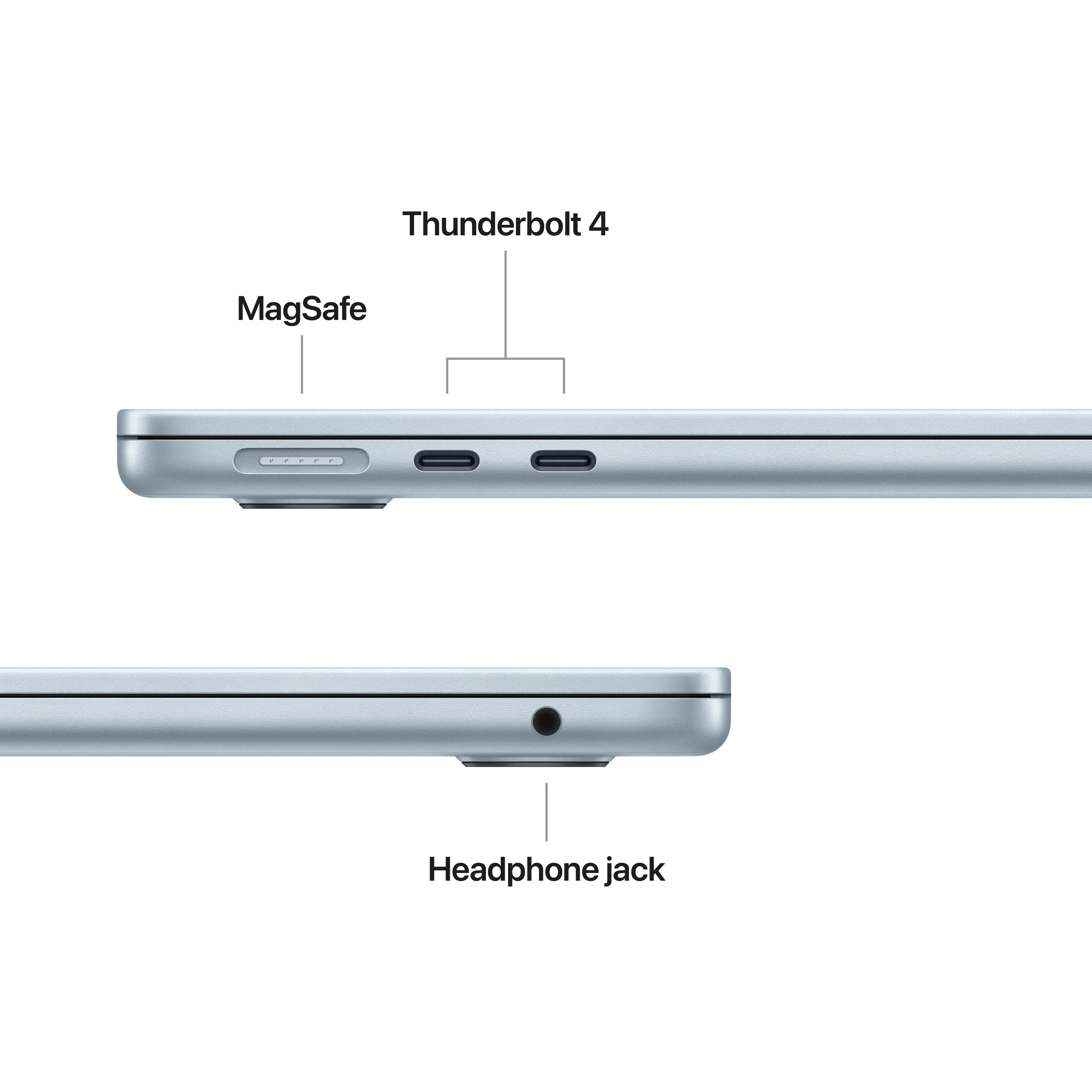 13-inch MacBook Air: Apple M5 chip with 10-core CPU and 8-core GPU, 512GB SSD - Sky Blue - Image 6