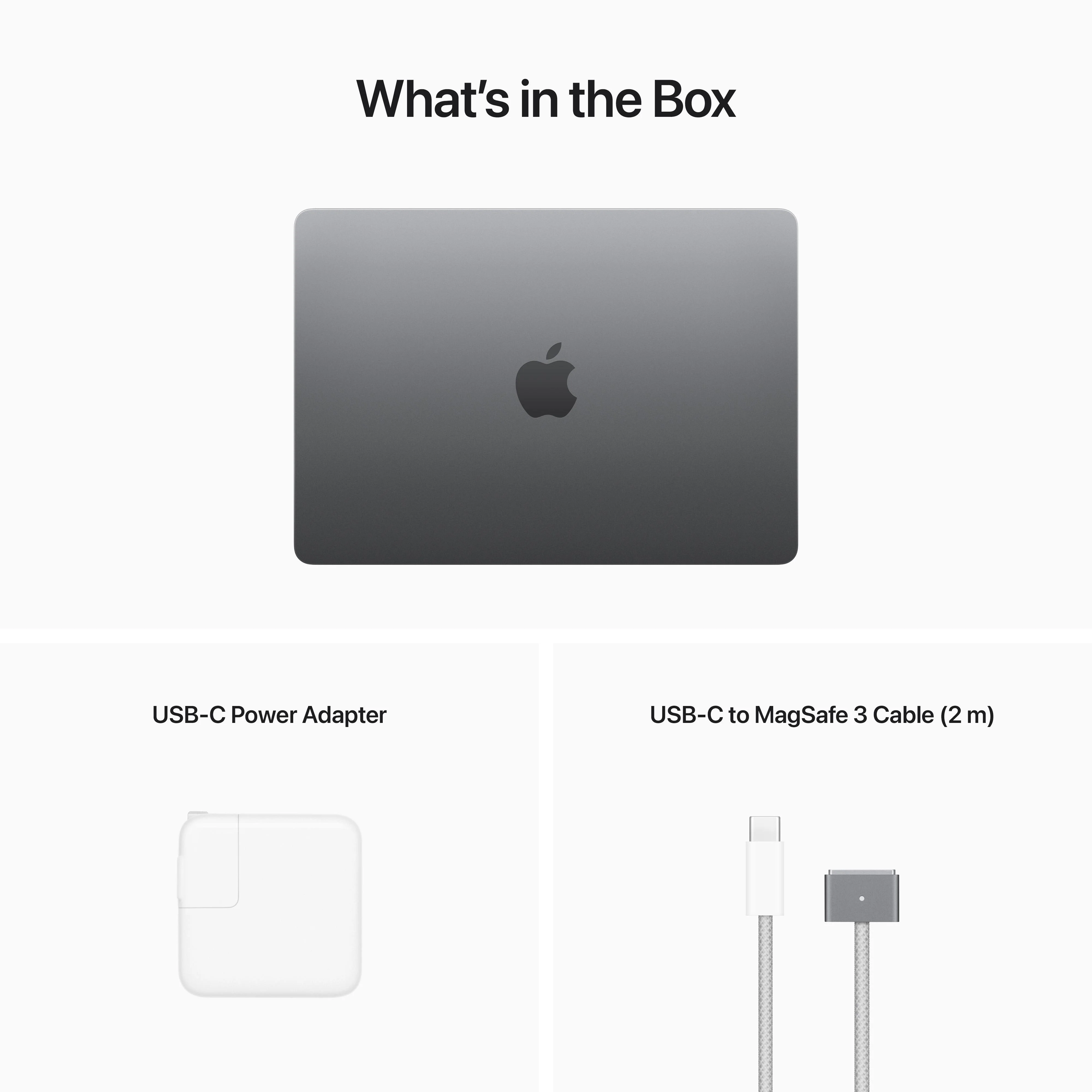 13-inch MacBook Air: Apple M2 chip with 8‑core CPU and 10‑core GPU, 512GB SSD - Space Grey - Image 11