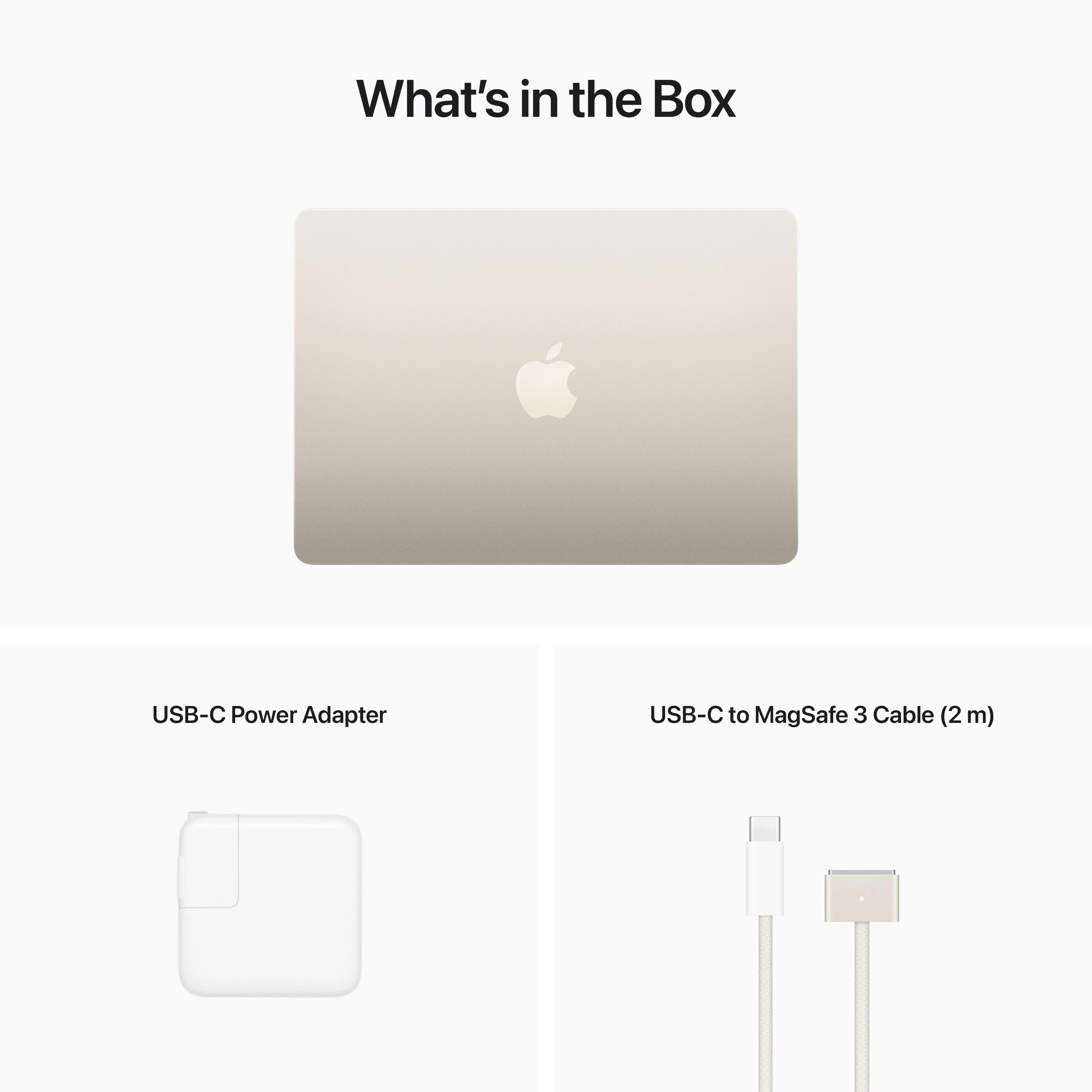 13-inch MacBook Air: Apple M2 chip with 8‑core CPU and 8‑core GPU, 256GB SSD - Starlight - Image 11