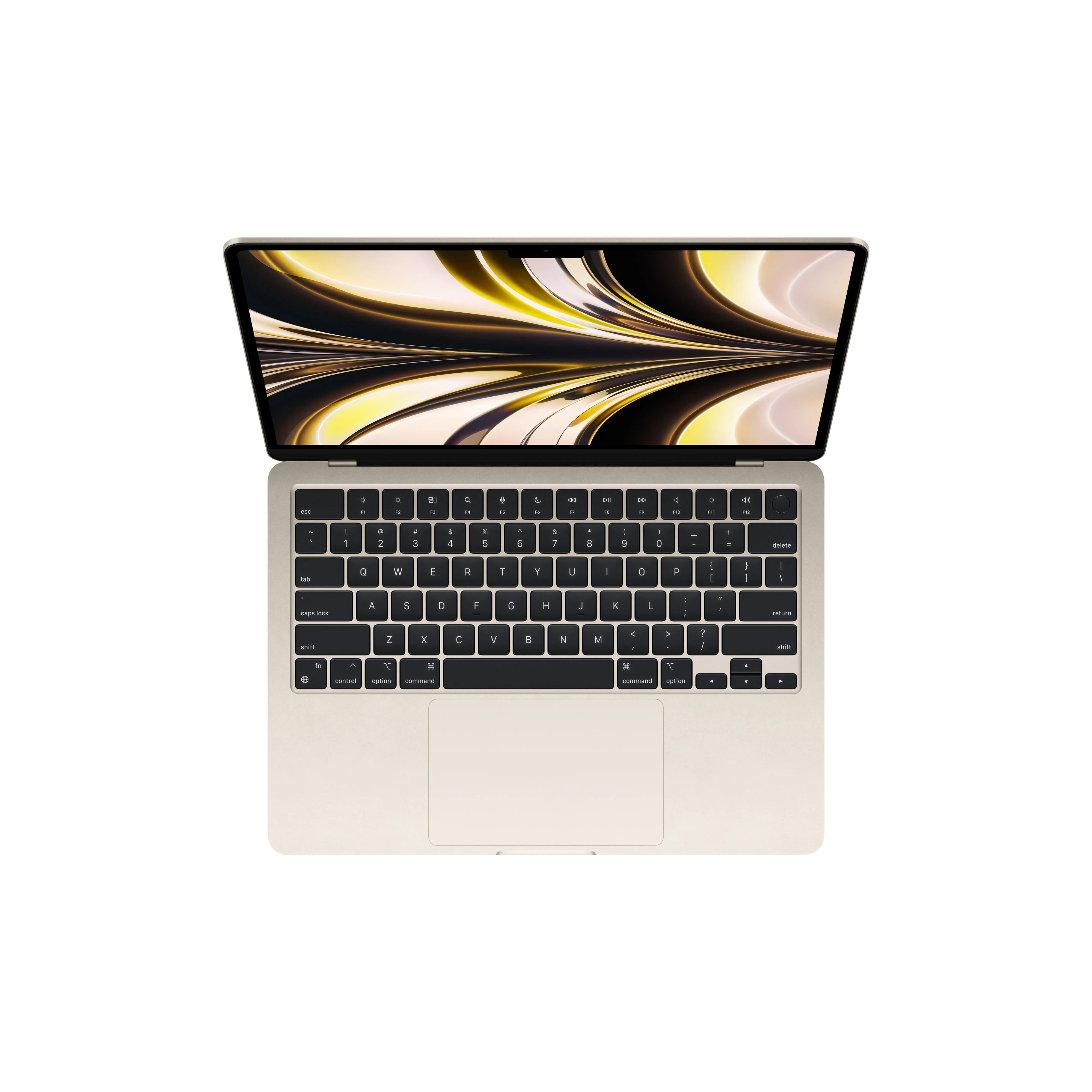 13-inch MacBook Air: Apple M2 chip with 8‑core CPU and 10‑core GPU, 512GB SSD - Starlight - Image 3
