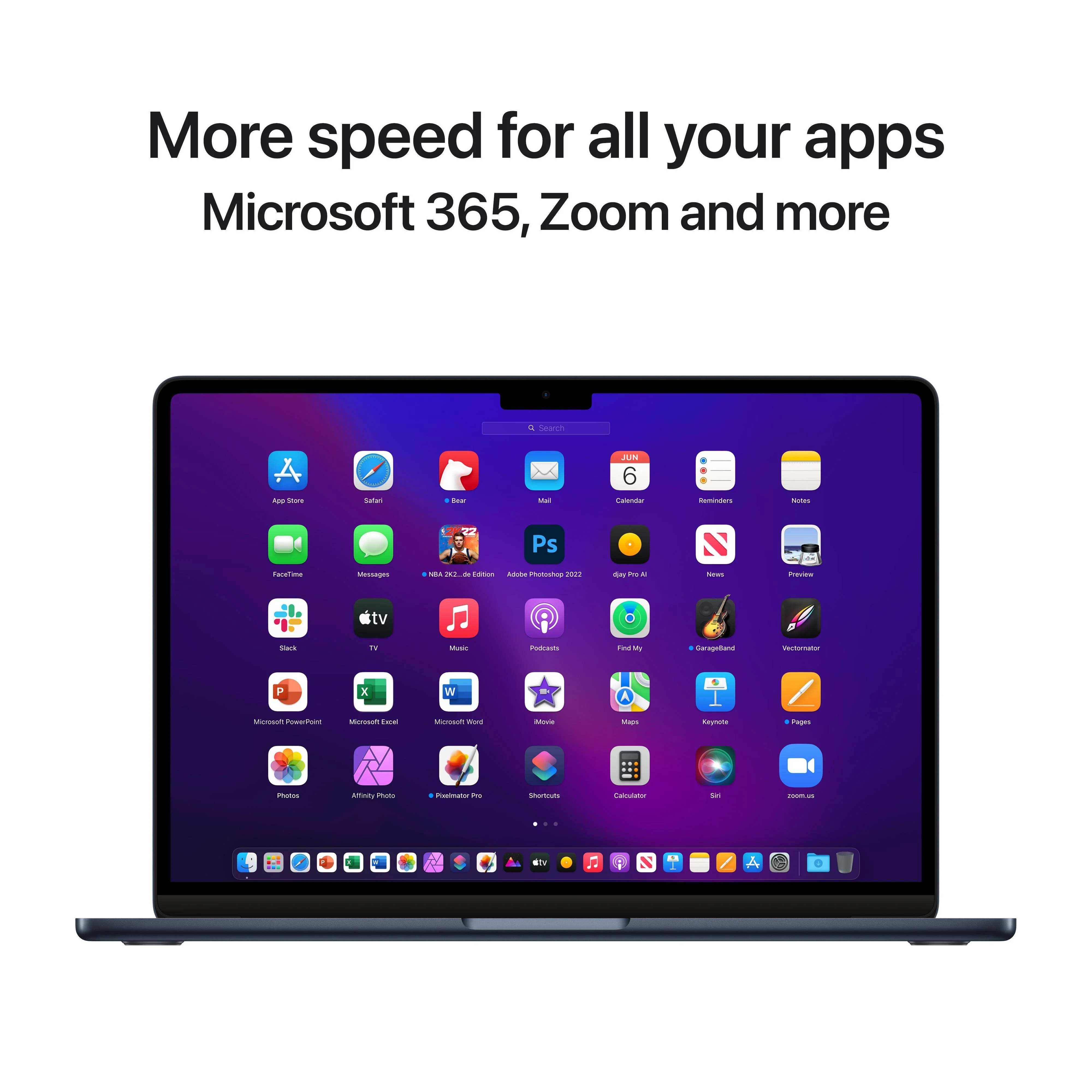 13-inch MacBook Air: Apple M2 chip with 8‑core CPU and 10‑core GPU, 512GB SSD - Midnight - Image 10