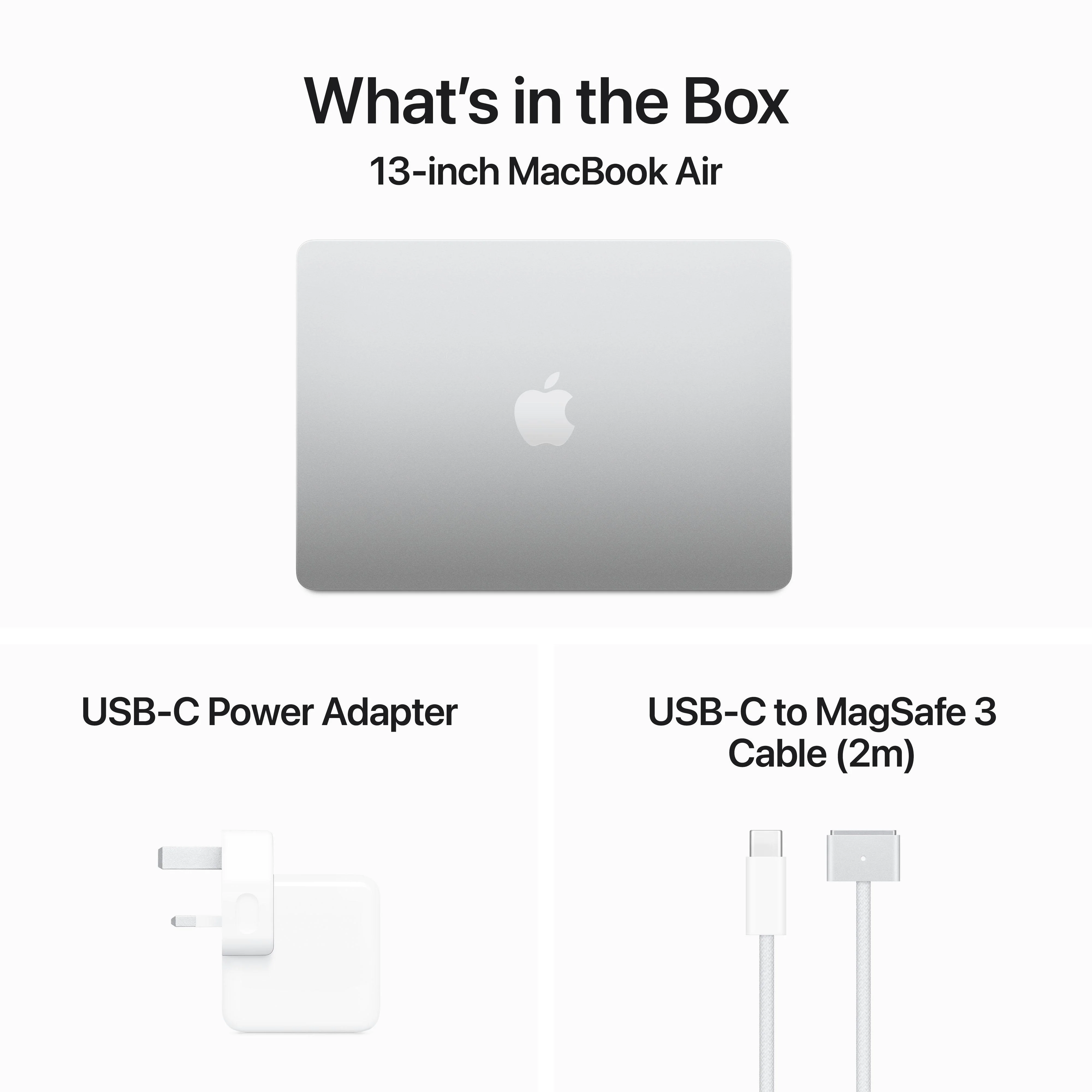13-inch MacBook Air: Apple M3 chip with 8‑core CPU and 8‑core GPU, 256GB SSD - Silver - Image 9