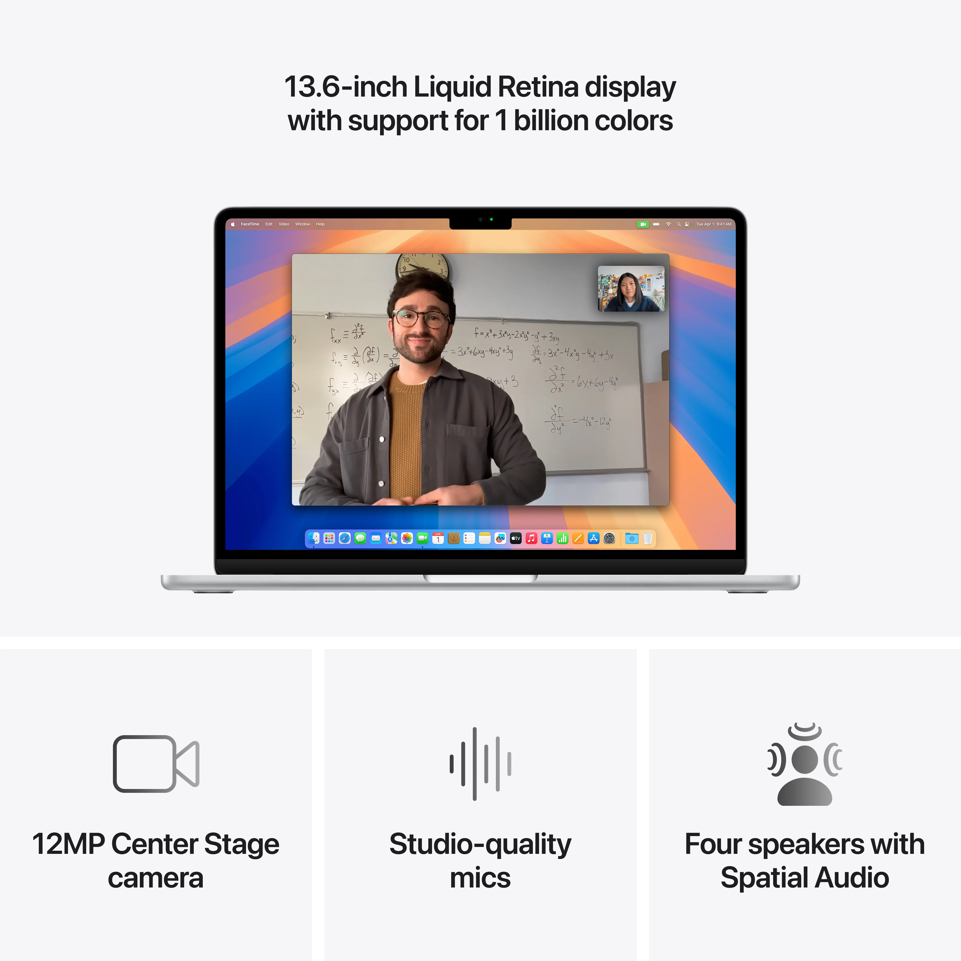 13-inch MacBook Air: Apple M4 chip with 10-core CPU and 8-core GPU, 256GB SSD - Silver - Image 5