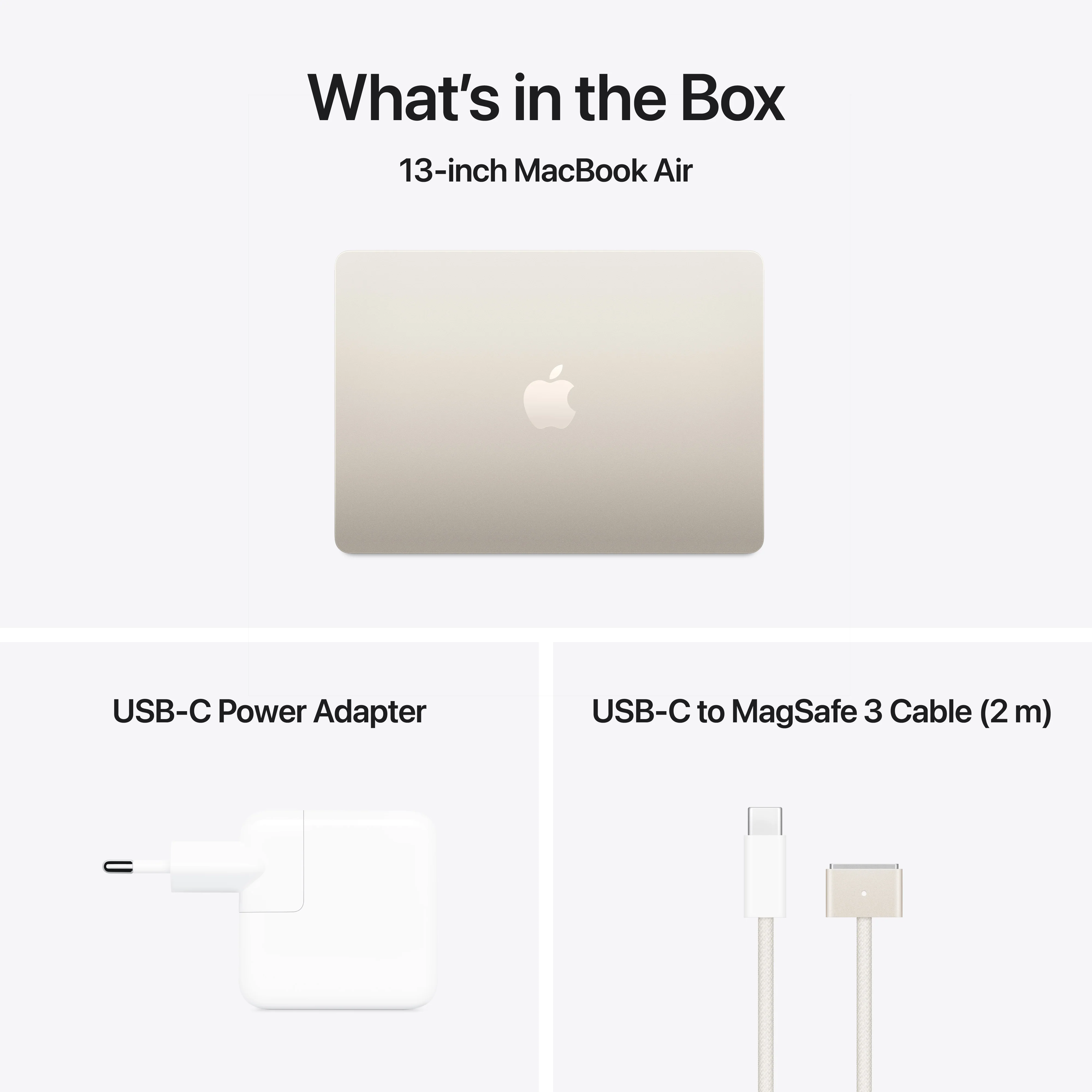 13-inch MacBook Air: Apple M4 chip with 10-core CPU and 8-core GPU, 256GB SSD - Starlight - Image 11