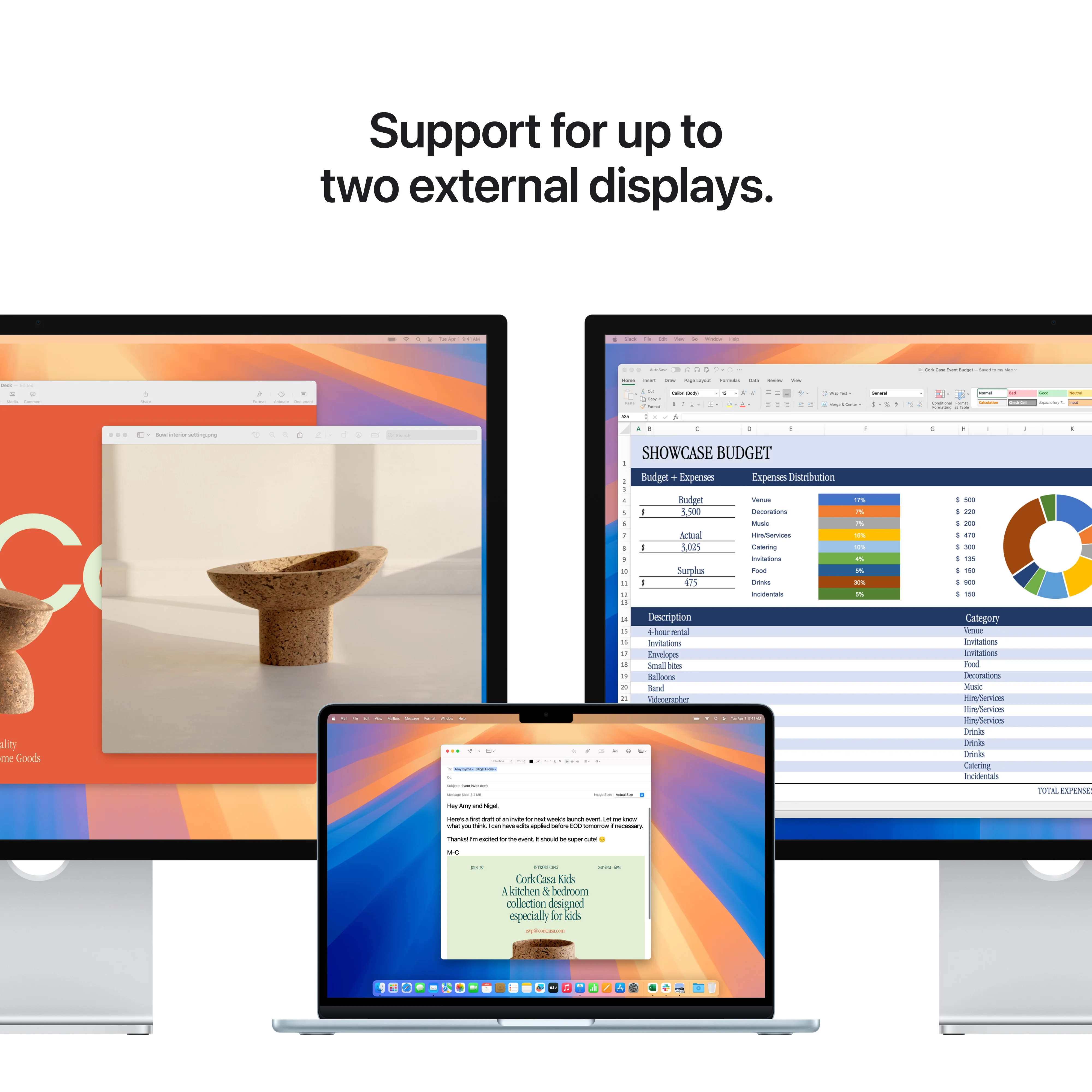 13-inch MacBook Air: Apple M4 chip with 10-core CPU and 10-core GPU, 512GB SSD - Starlight - Image 9