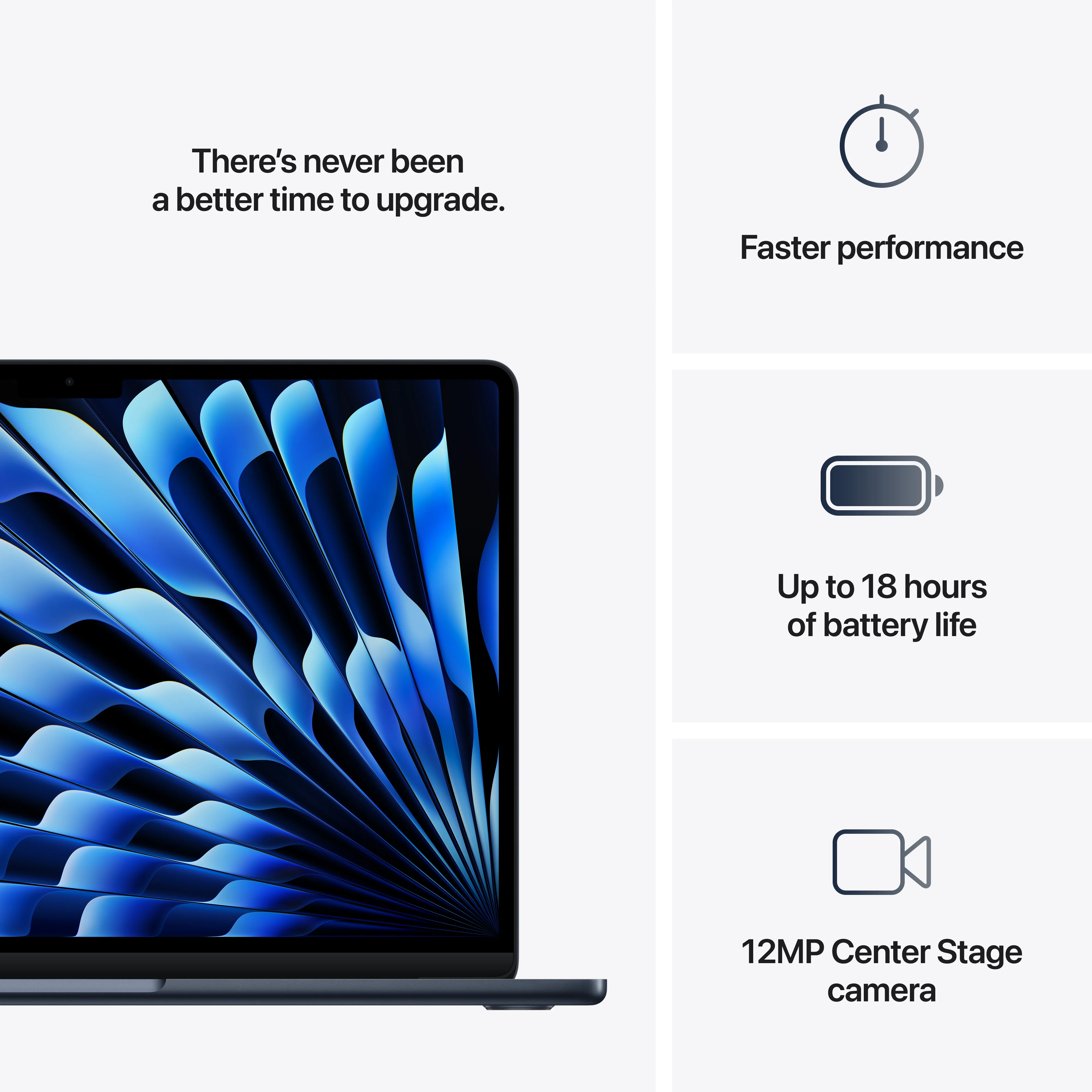 13-inch MacBook Air: Apple M4 chip with 10-core CPU and 10-core GPU, 512GB SSD - Midnight - Image 10
