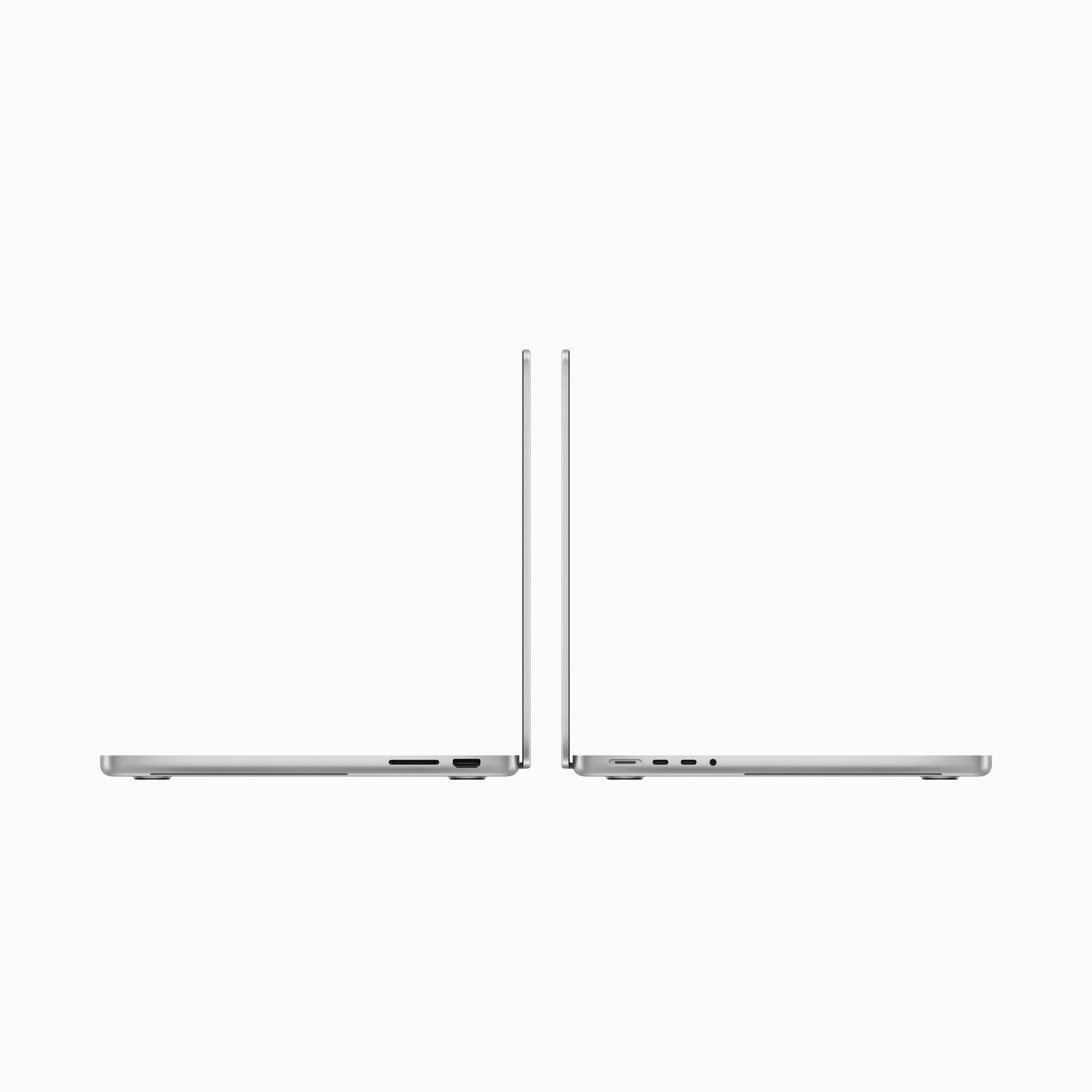 14-inch MacBook Pro: Apple M3 chip with 8‑core CPU and 10‑core GPU, 512GB SSD - Silver - Image 3