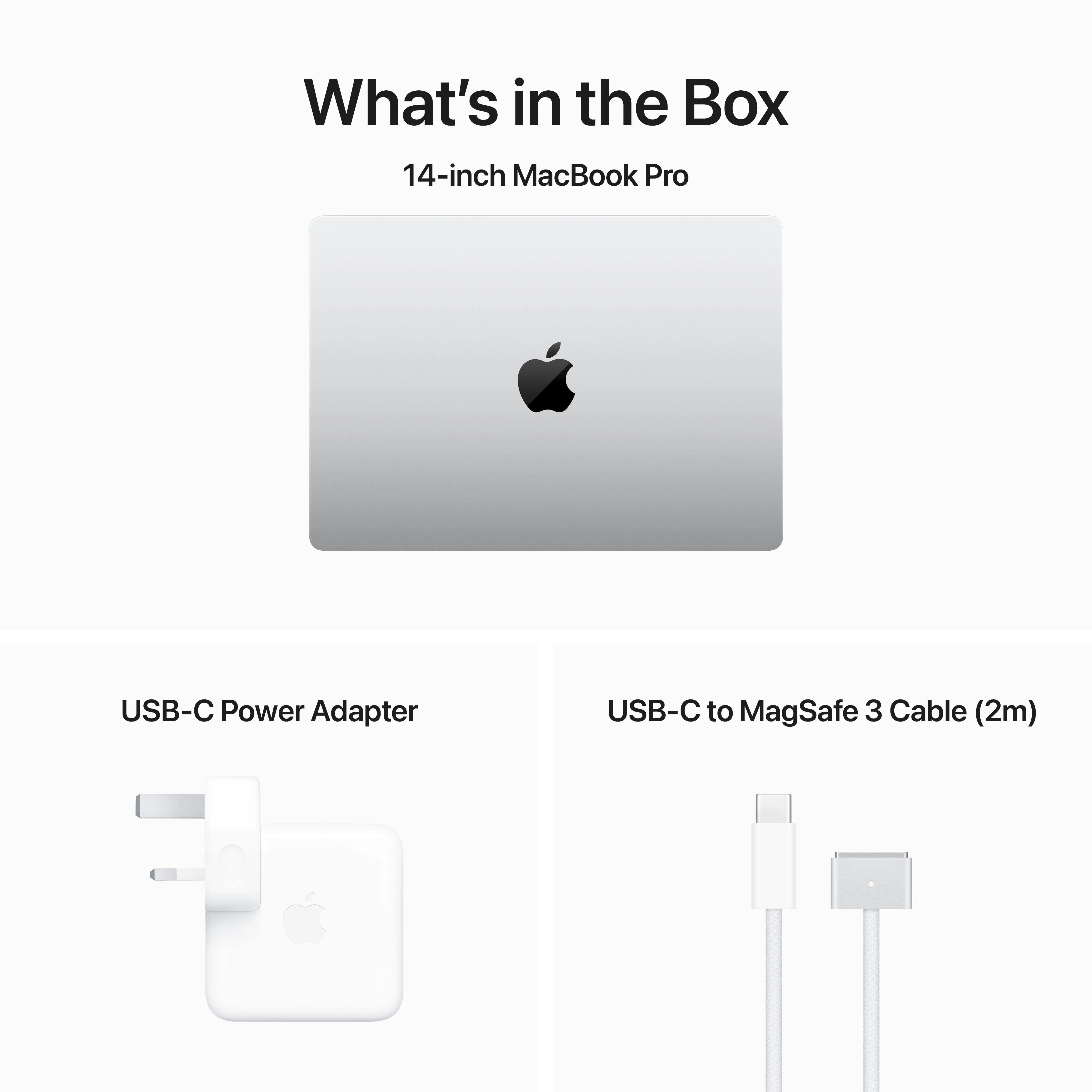 14-inch MacBook Pro: Apple M3 chip with 8‑core CPU and 10‑core GPU, 1TB SSD - Silver - Image 10