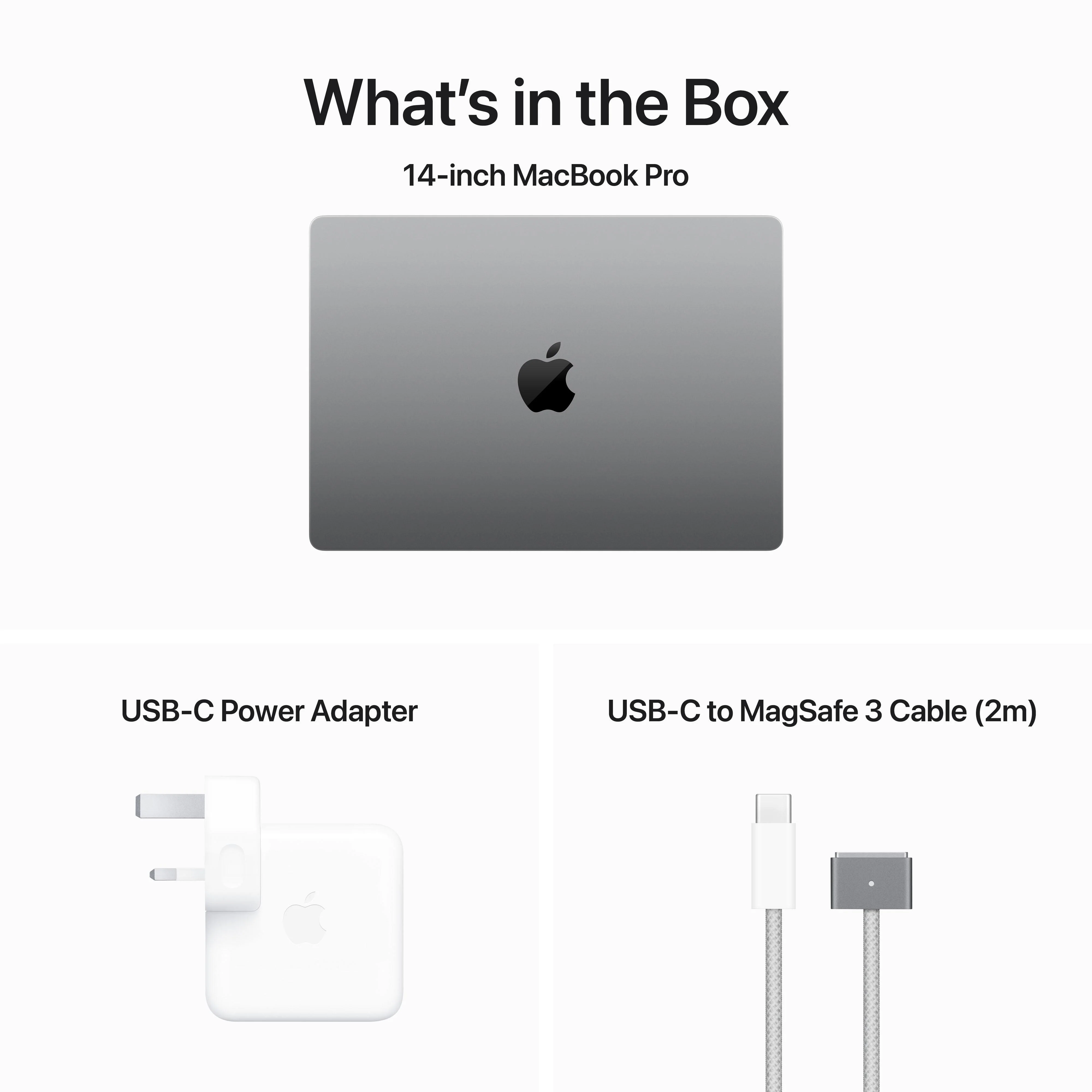 14-inch MacBook Pro: Apple M3 chip with 8‑core CPU and 10‑core GPU, 1TB SSD - Space Grey - Image 10