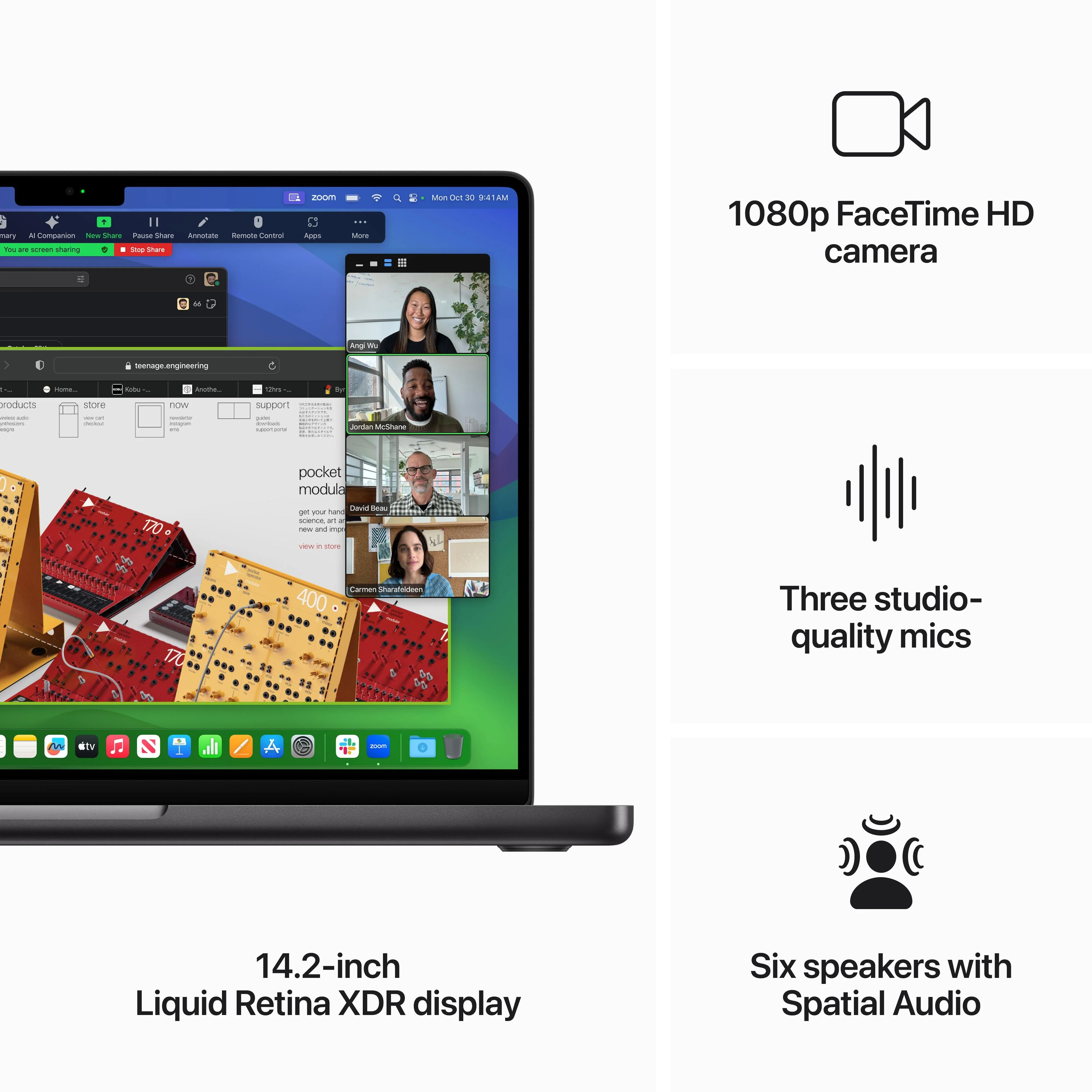 14-inch MacBook Pro: Apple M3 Pro chip with 12‑core CPU and 18‑core GPU, 1TB SSD - Space Black - Image 5