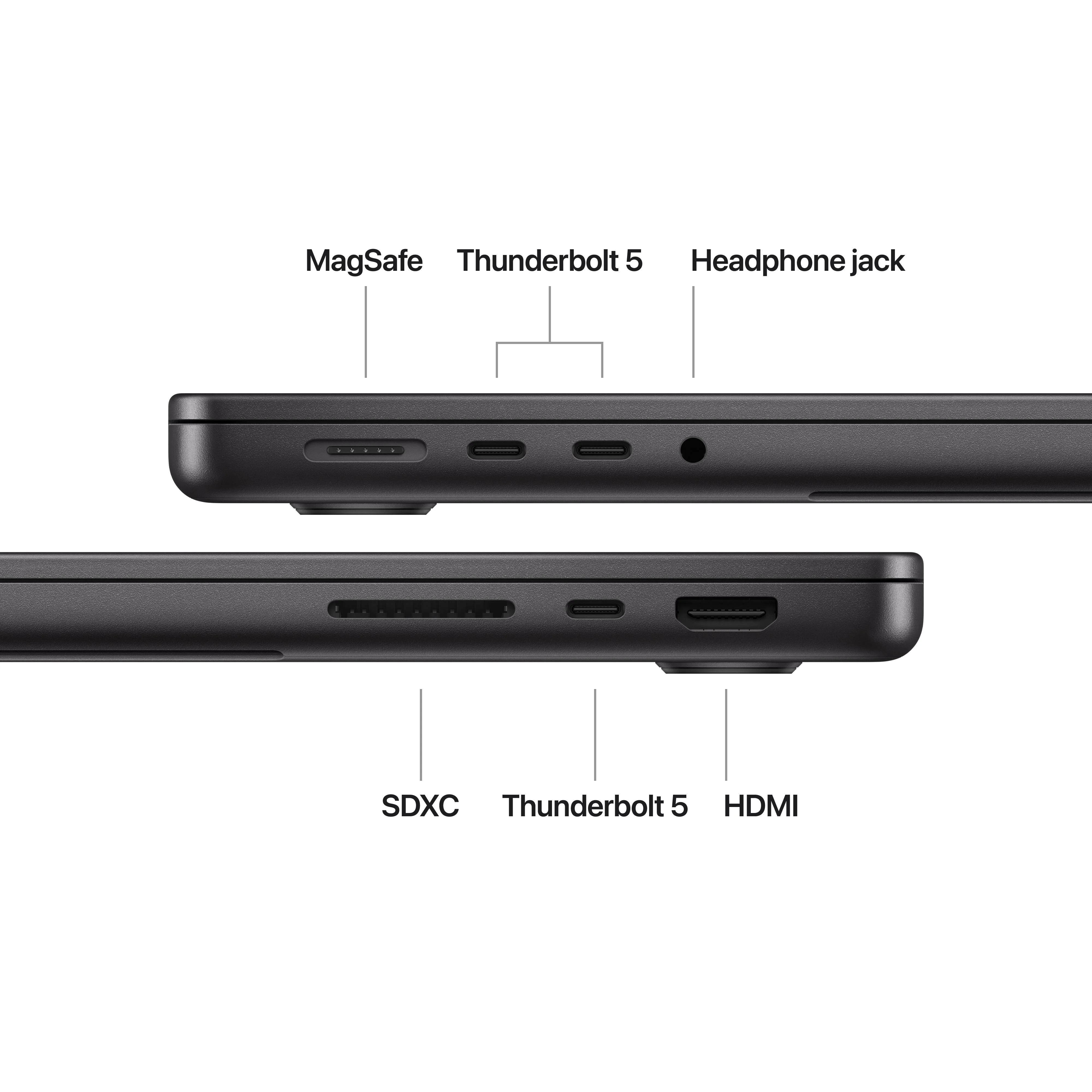 14-inch MacBook Pro: Apple M4 Pro chip with 14‑core CPU and 20‑core GPU, 1TB SSD - Space Black - Image 7