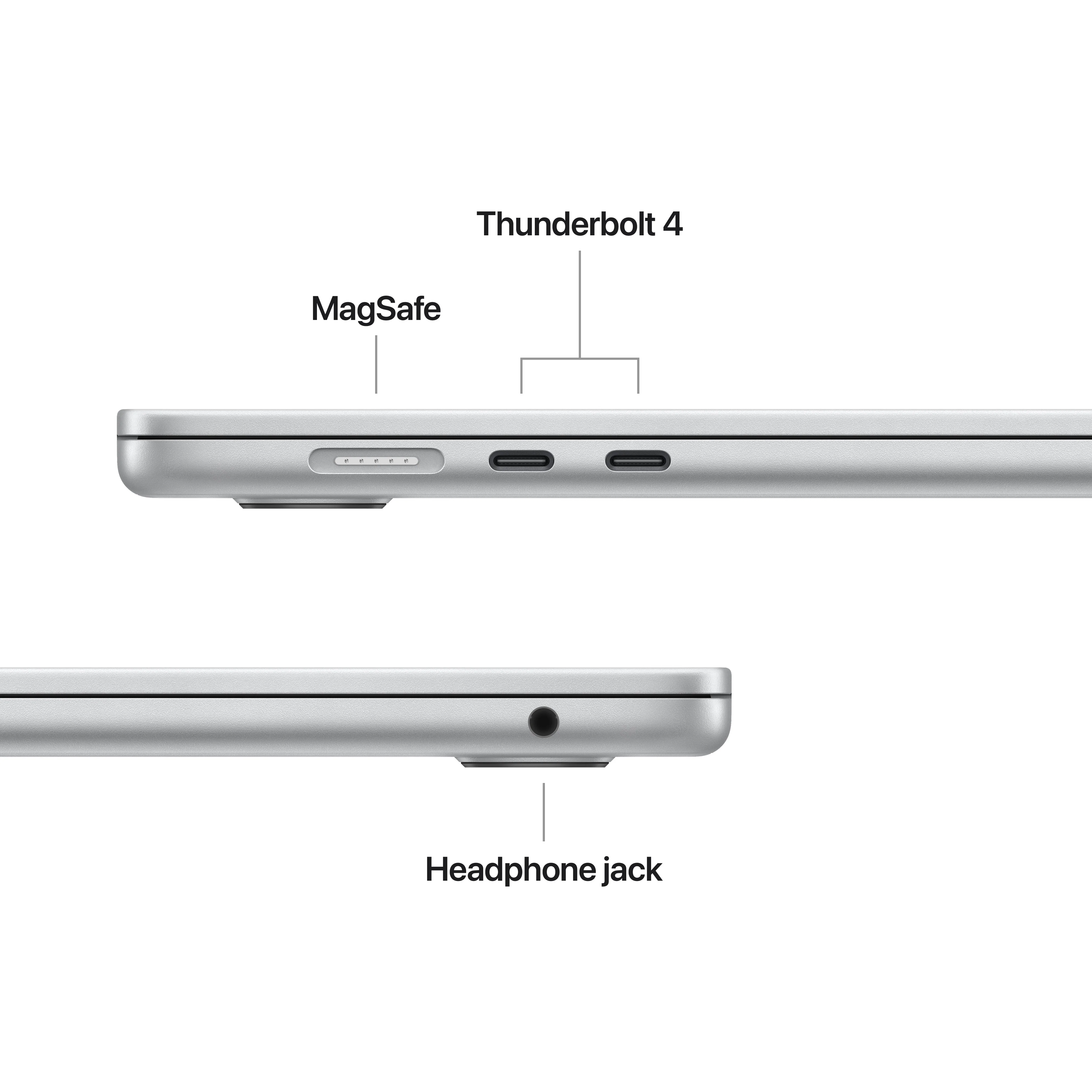 15-inch MacBook Air: Apple M4 chip with 10-core CPU and 10-core GPU, 512GB SSD - Silver - Image 7