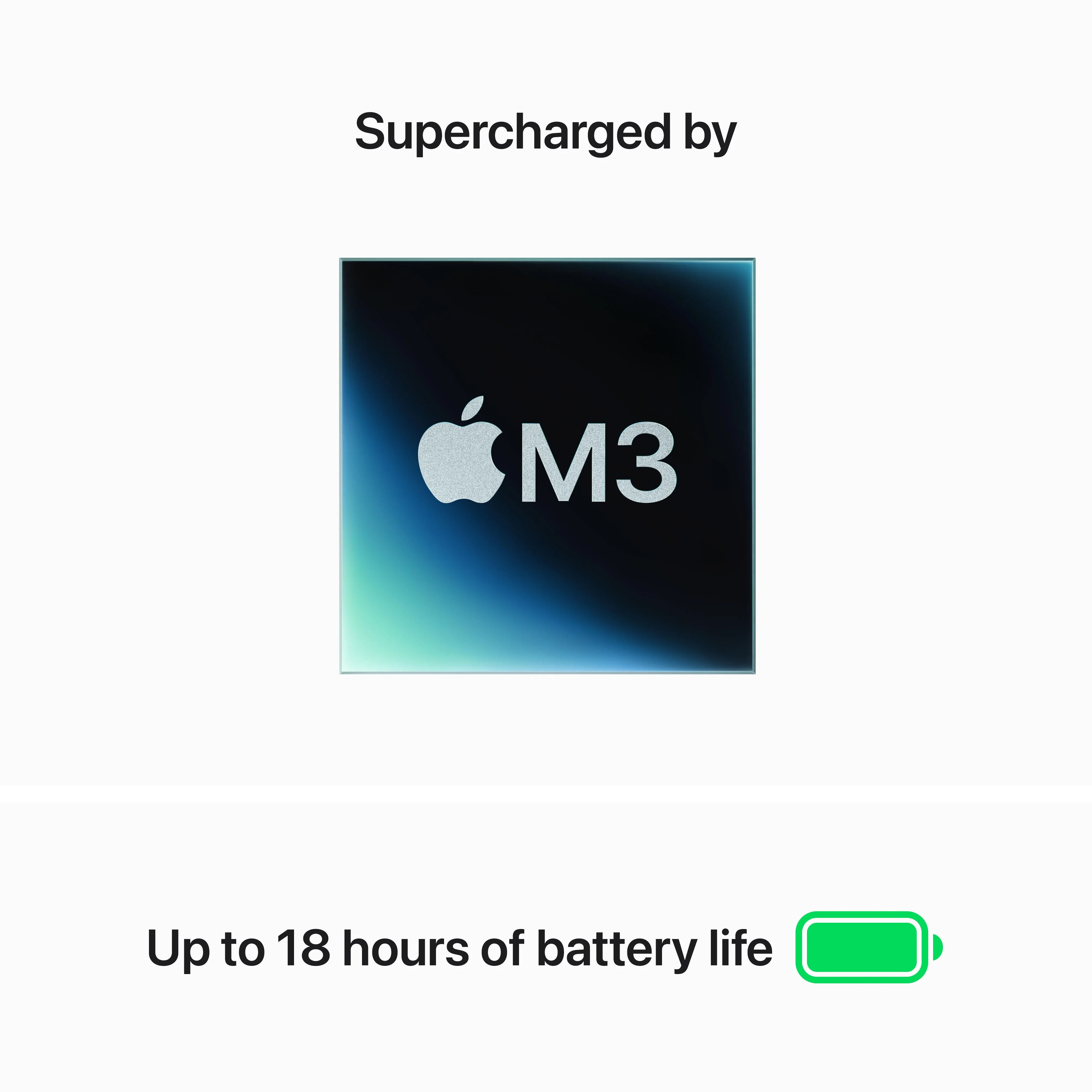 15-inch MacBook Air: Apple M3 chip with 8‑core CPU and 10‑core GPU, 256GB SSD - Starlight - Image 4