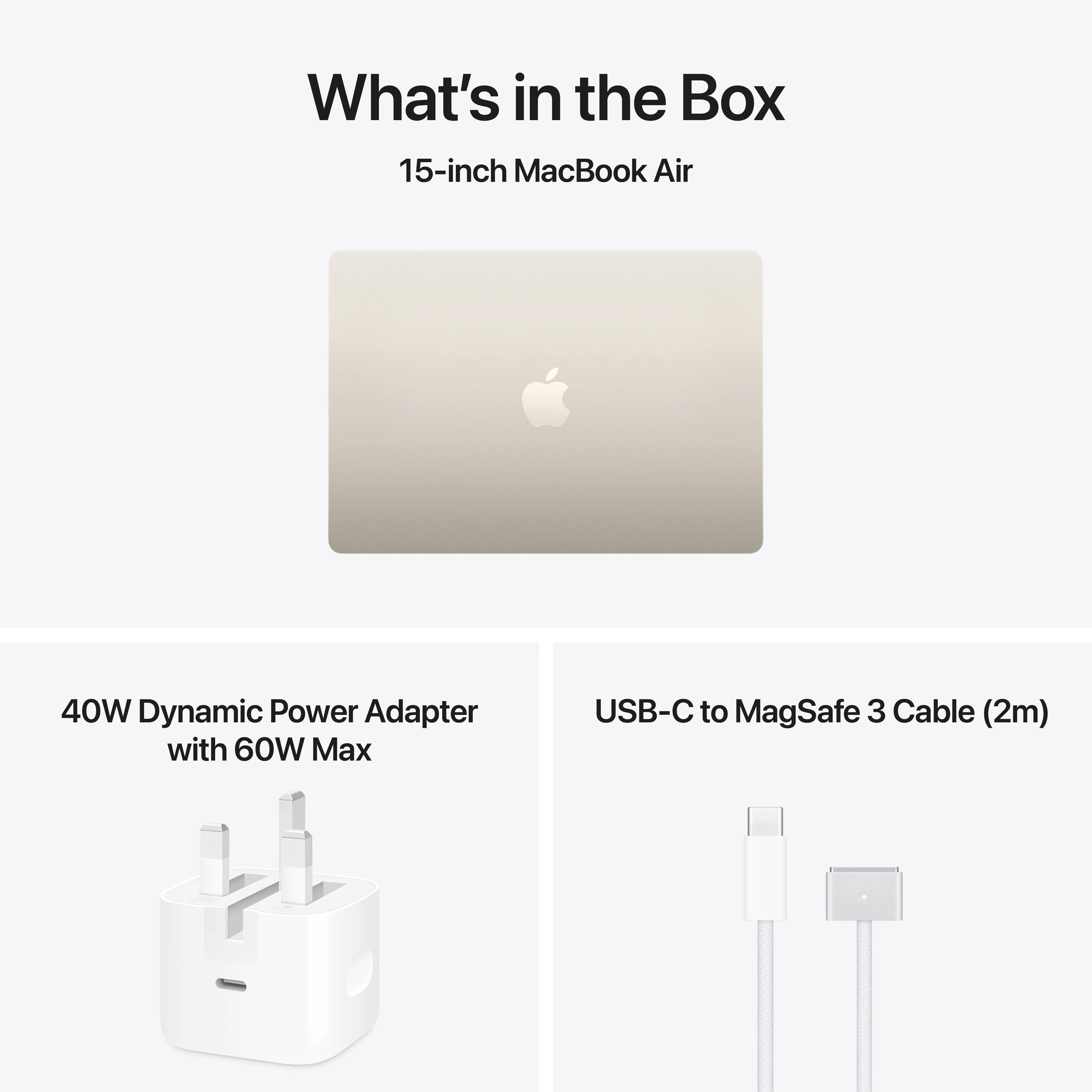 15-inch MacBook Air: Apple M5 chip with 10-core CPU and 10-core GPU, 1TB SSD - Starlight - Image 9