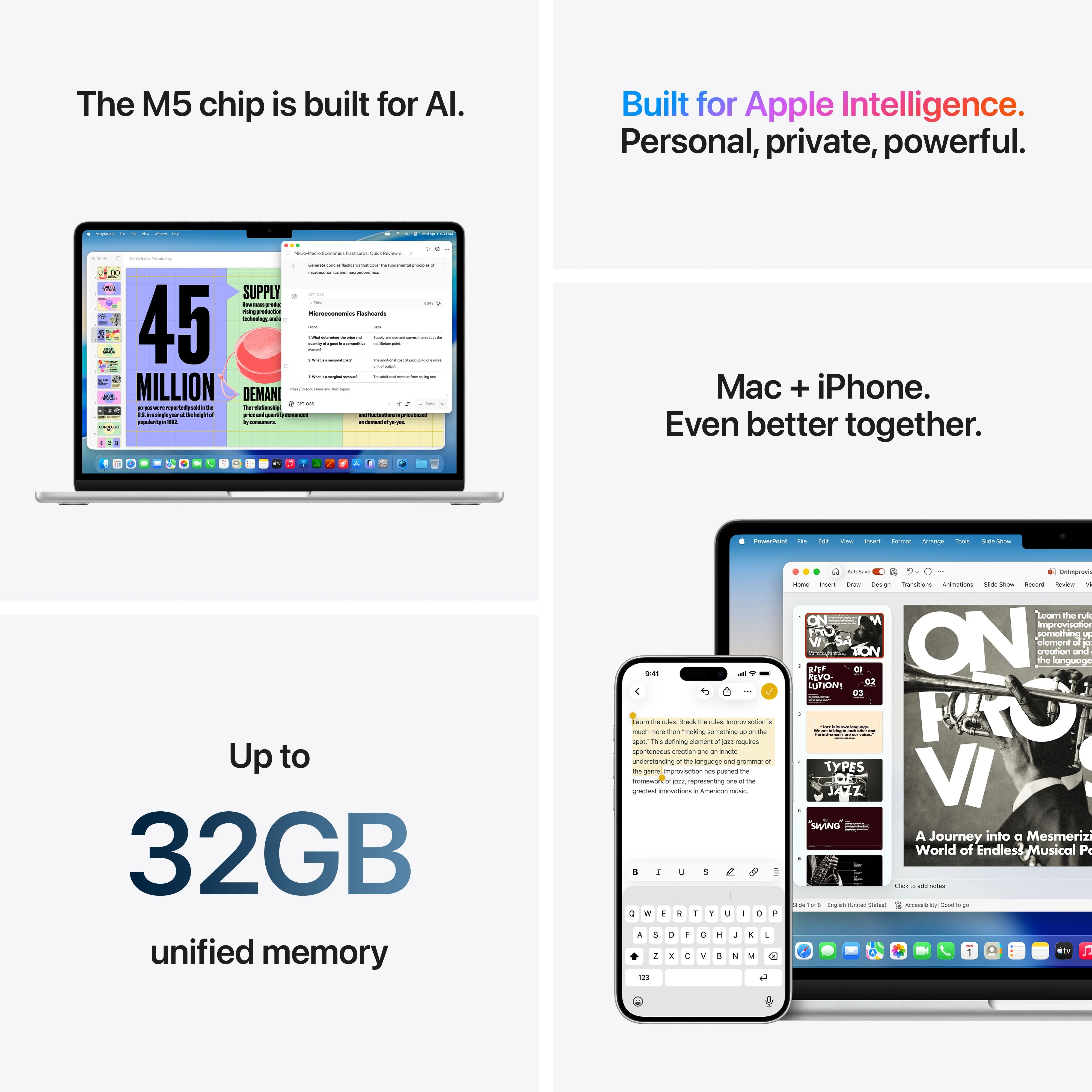 15-inch MacBook Air: Apple M5 chip with 10-core CPU and 10-core GPU, 1TB SSD - Sky Blue - Image 8