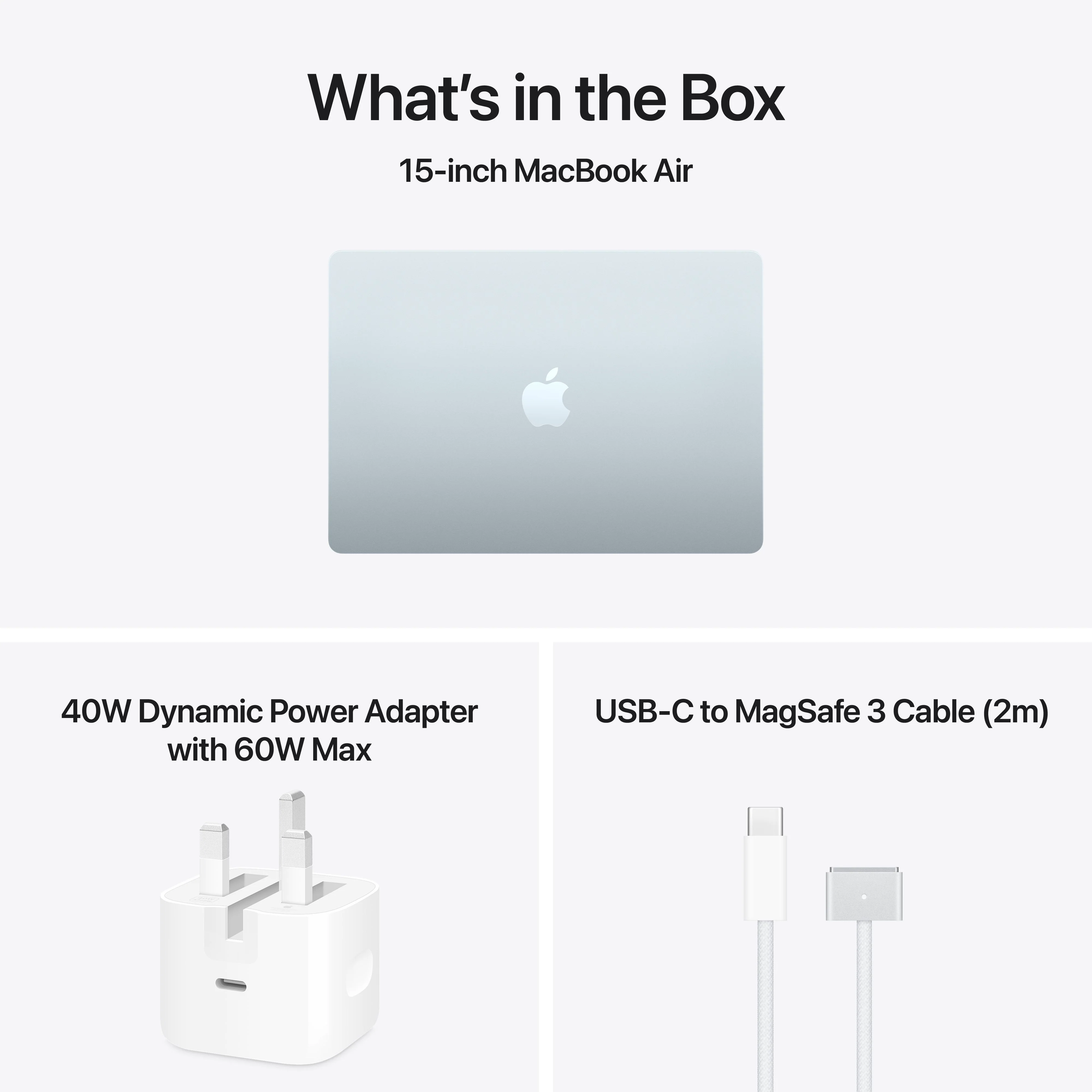 15-inch MacBook Air: Apple M5 chip with 10-core CPU and 10-core GPU, 1TB SSD - Sky Blue - Image 9