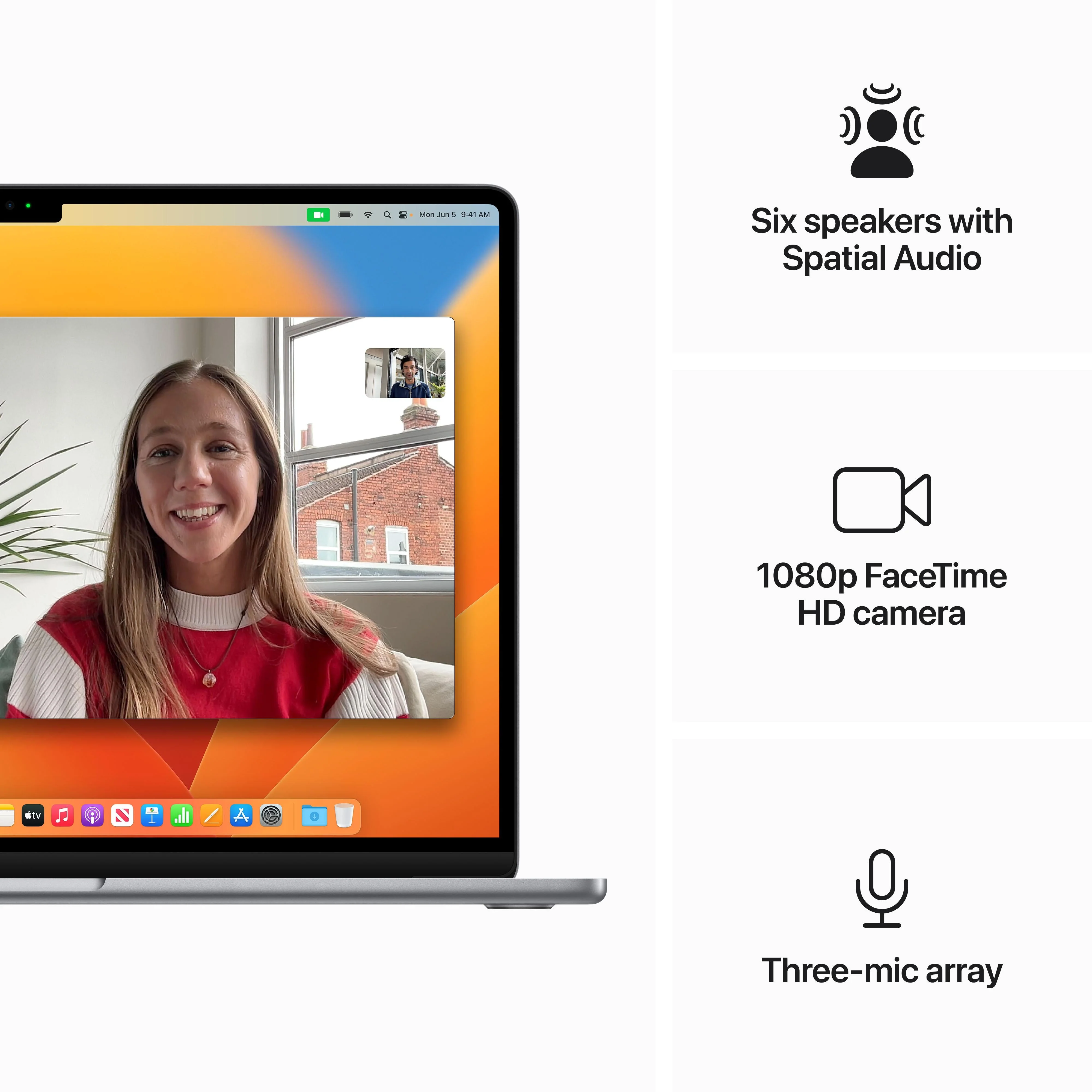 15-inch MacBook Air: Apple M2 chip with 8‑core CPU and 10‑core GPU, 512GB SSD - Space Grey - Image 6