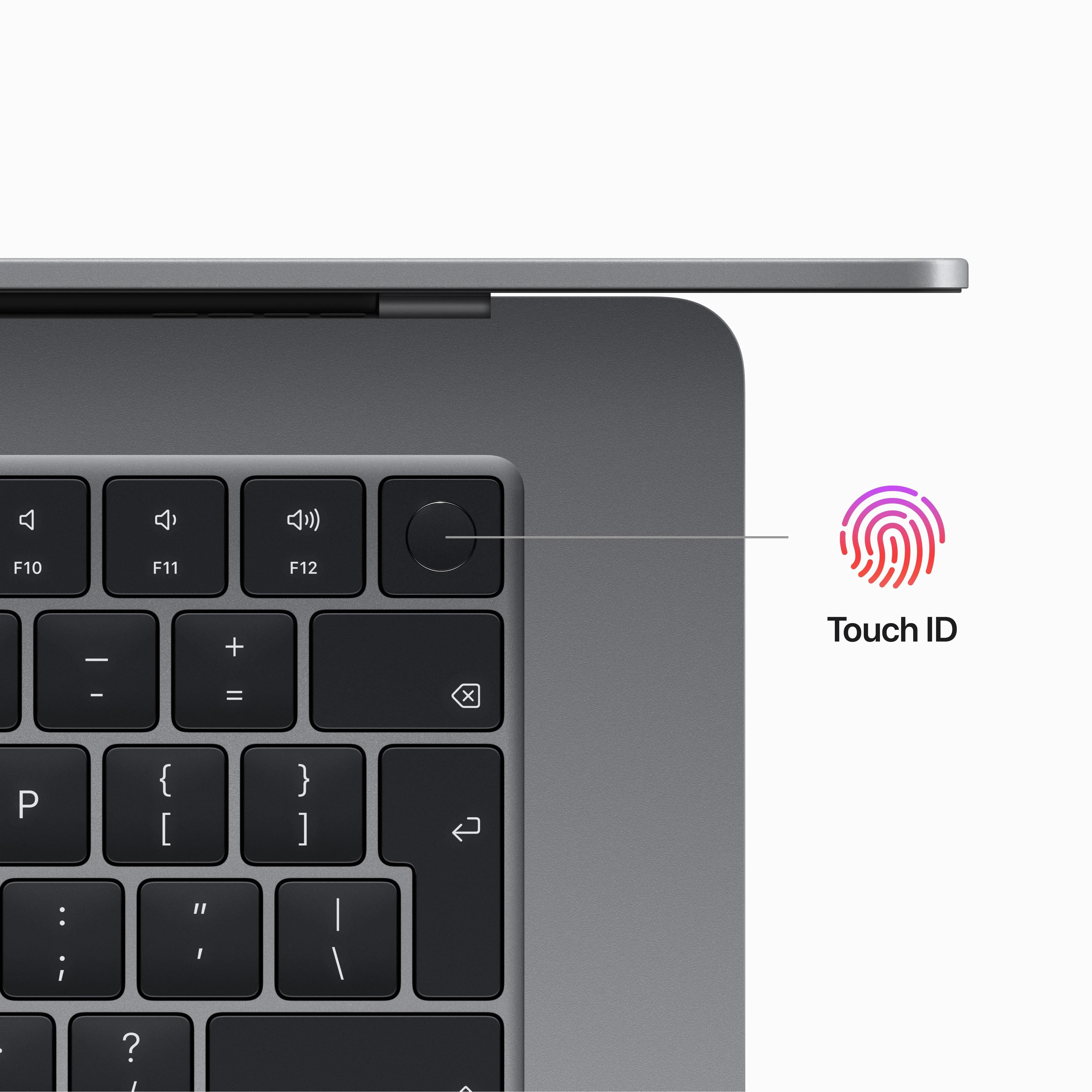 15-inch MacBook Air: Apple M2 chip with 8‑core CPU and 10‑core GPU, 512GB SSD - Space Grey - Image 8