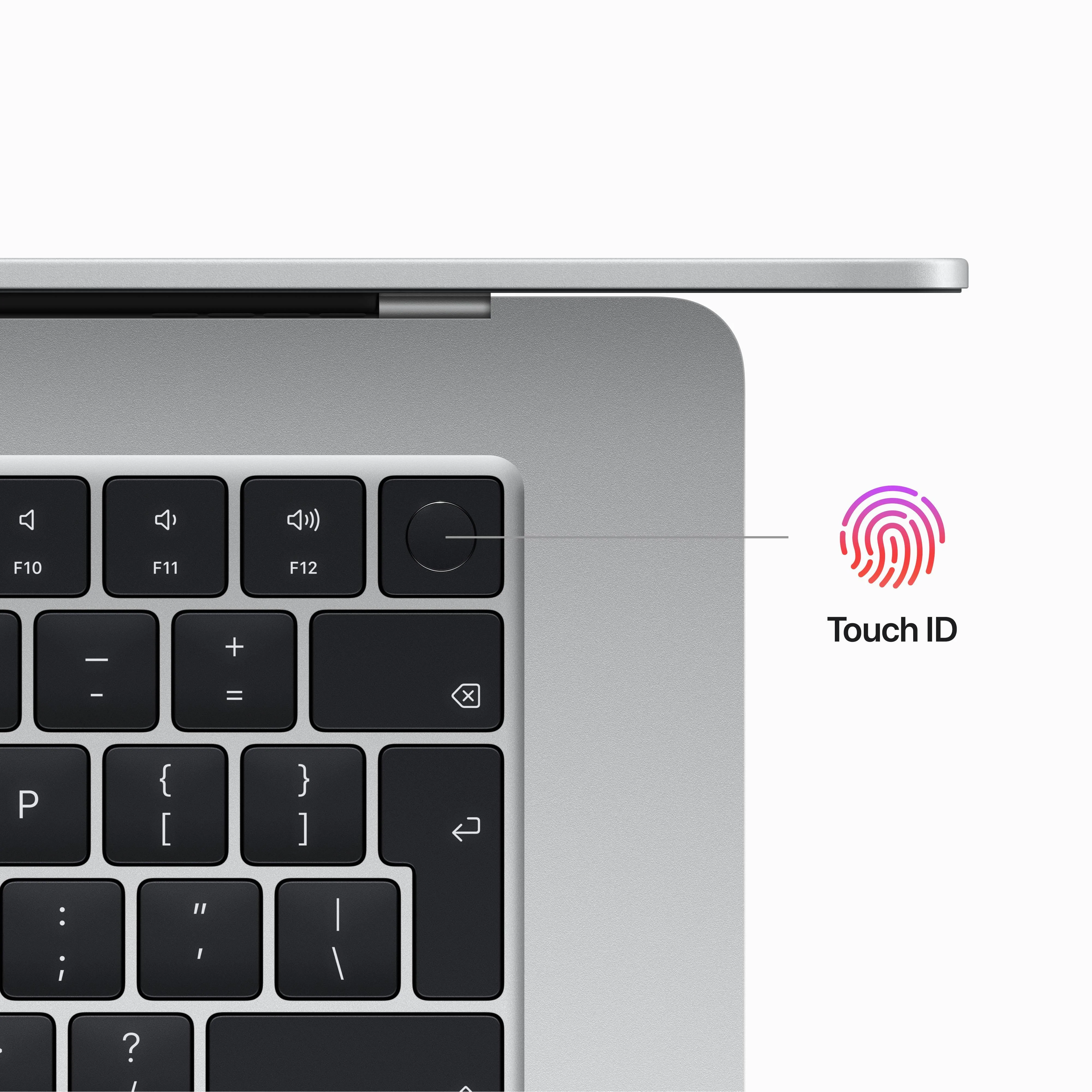 15-inch MacBook Air: Apple M2 chip with 8‑core CPU and 10‑core GPU, 256GB SSD - Silver - Image 8