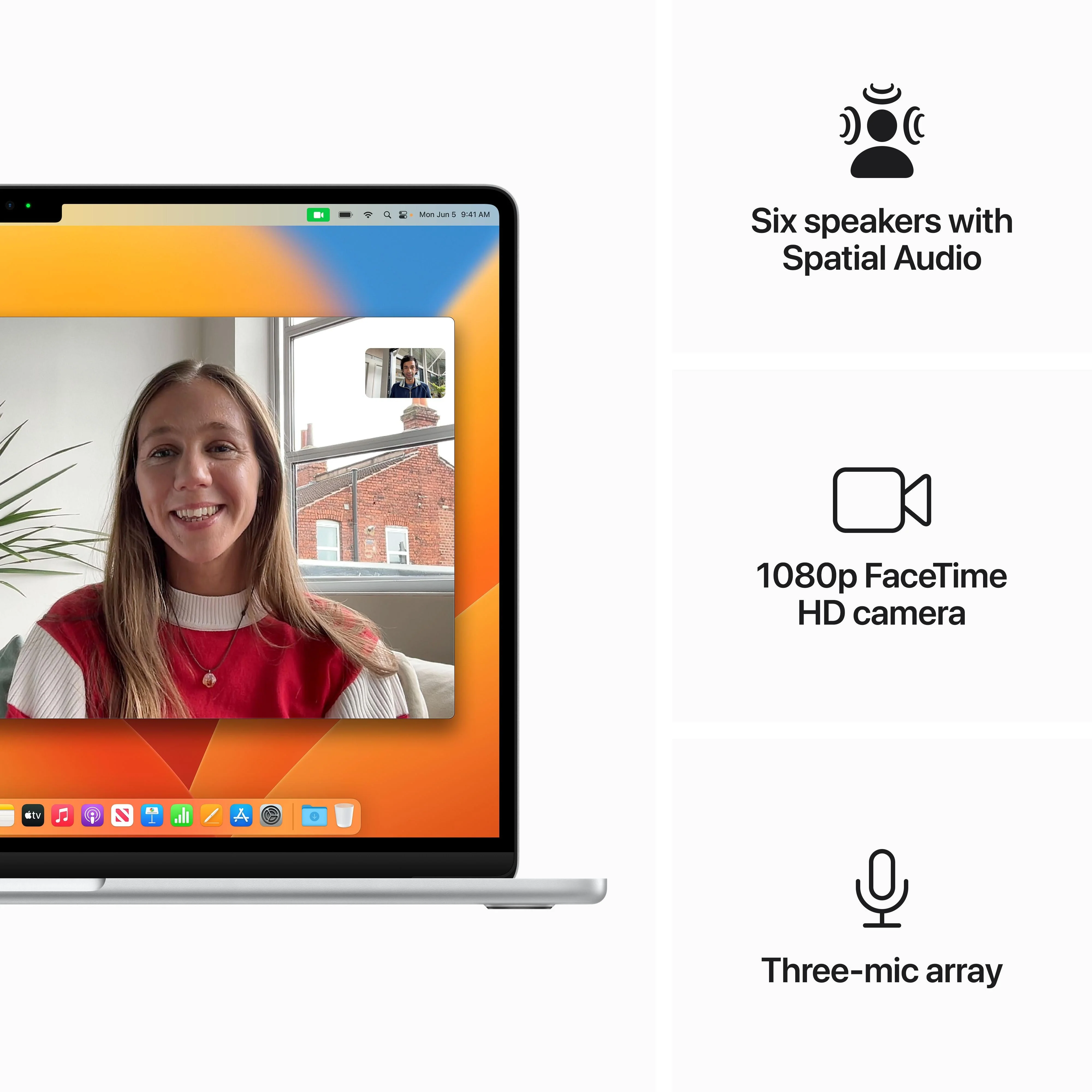 15-inch MacBook Air: Apple M2 chip with 8‑core CPU and 10‑core GPU, 512GB SSD - Silver - Image 6