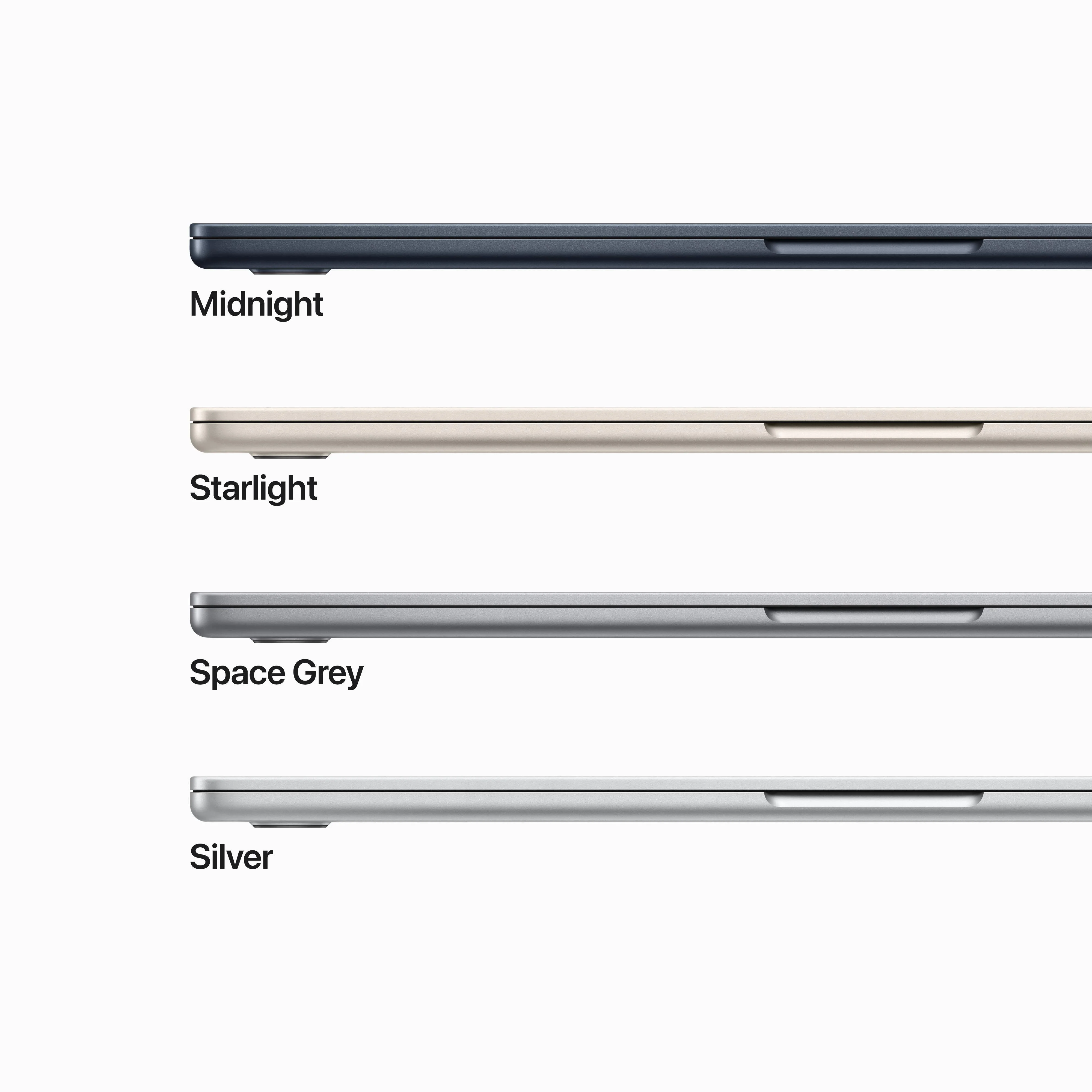 15-inch MacBook Air: Apple M2 chip with 8‑core CPU and 10‑core GPU, 256GB SSD - Midnight - Image 10
