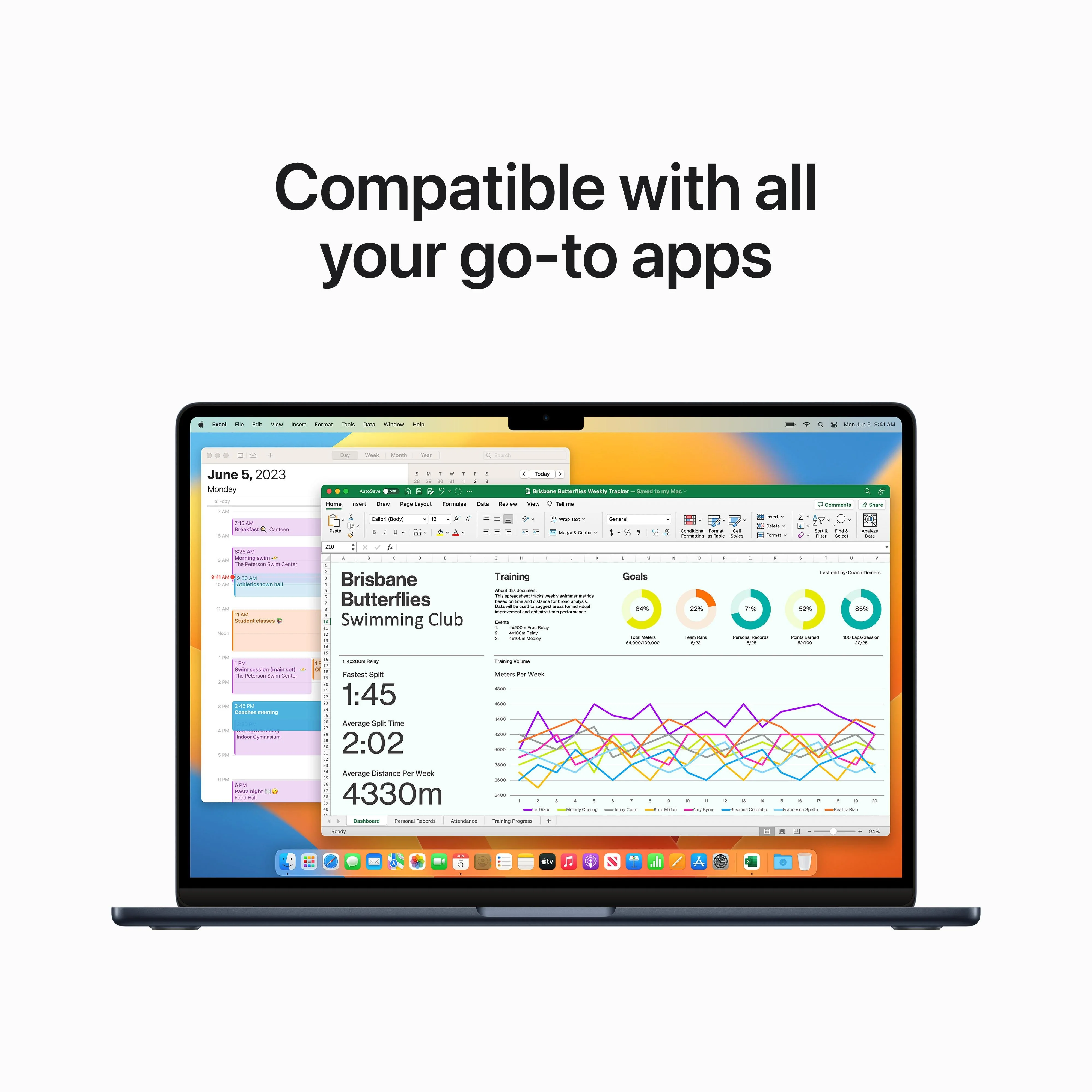 15-inch MacBook Air: Apple M2 chip with 8‑core CPU and 10‑core GPU, 256GB SSD - Midnight - Image 7