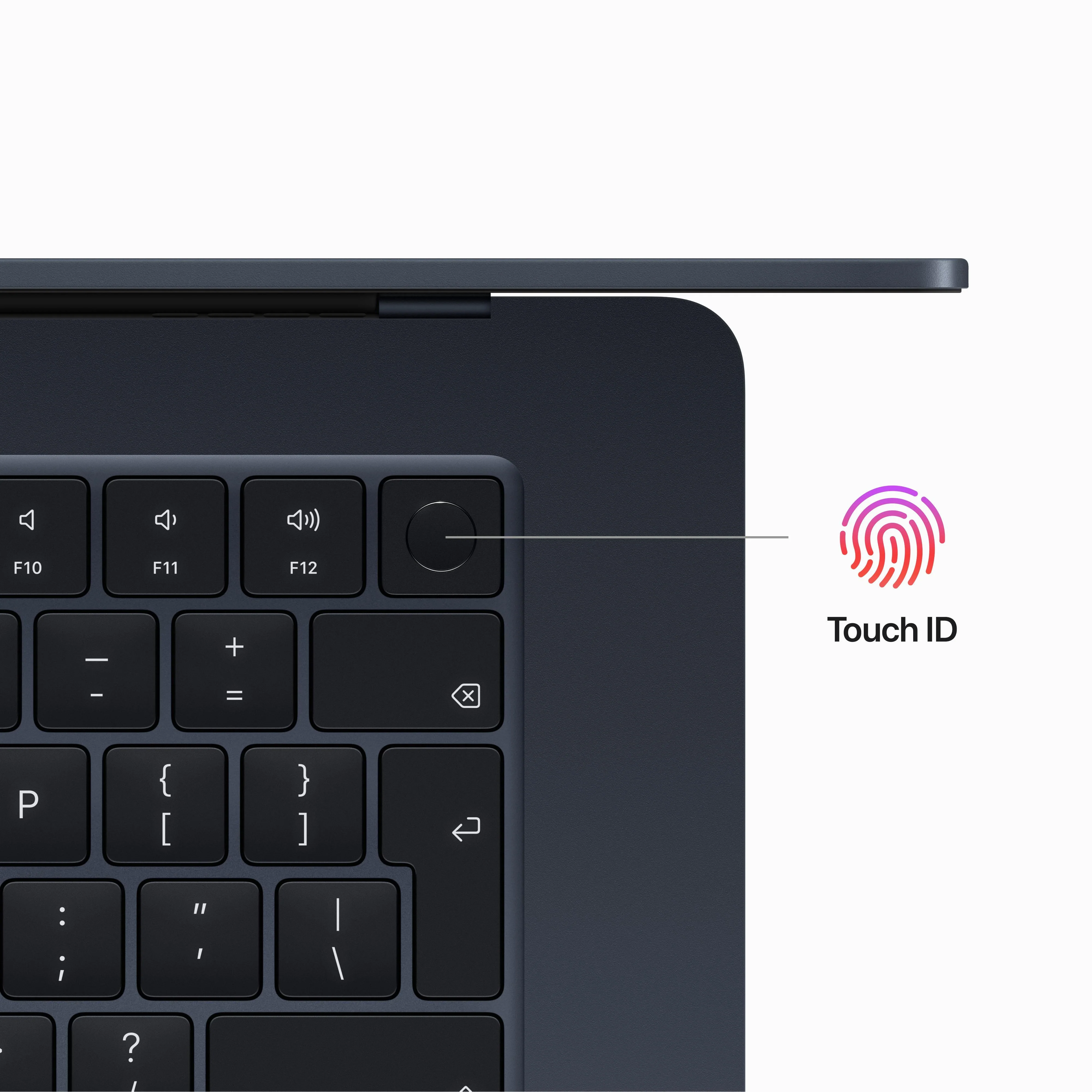 15-inch MacBook Air: Apple M2 chip with 8‑core CPU and 10‑core GPU, 256GB SSD - Midnight - Image 8