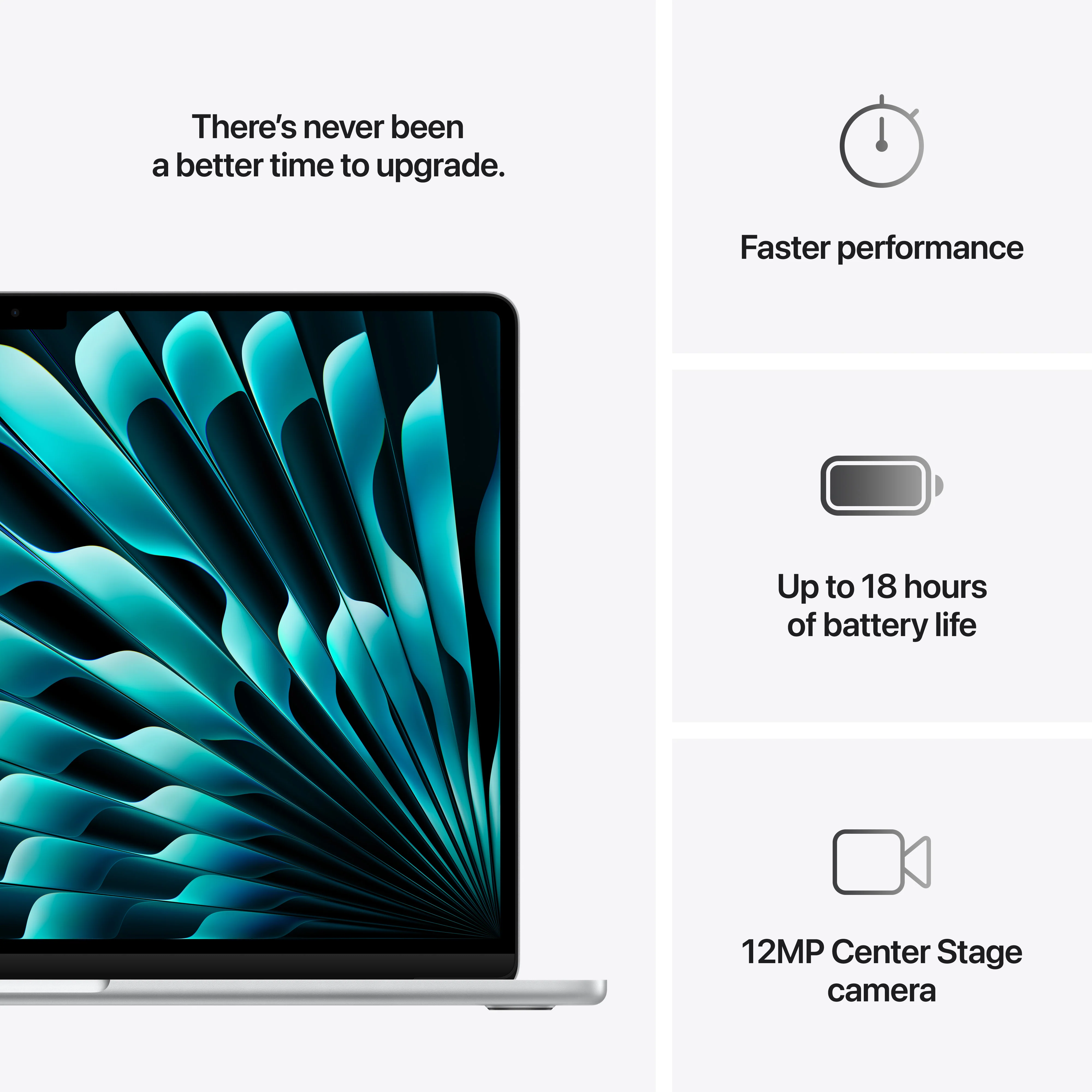 15-inch MacBook Air: Apple M4 chip with 10-core CPU and 10-core GPU, 256GB SSD - Silver - Image 10