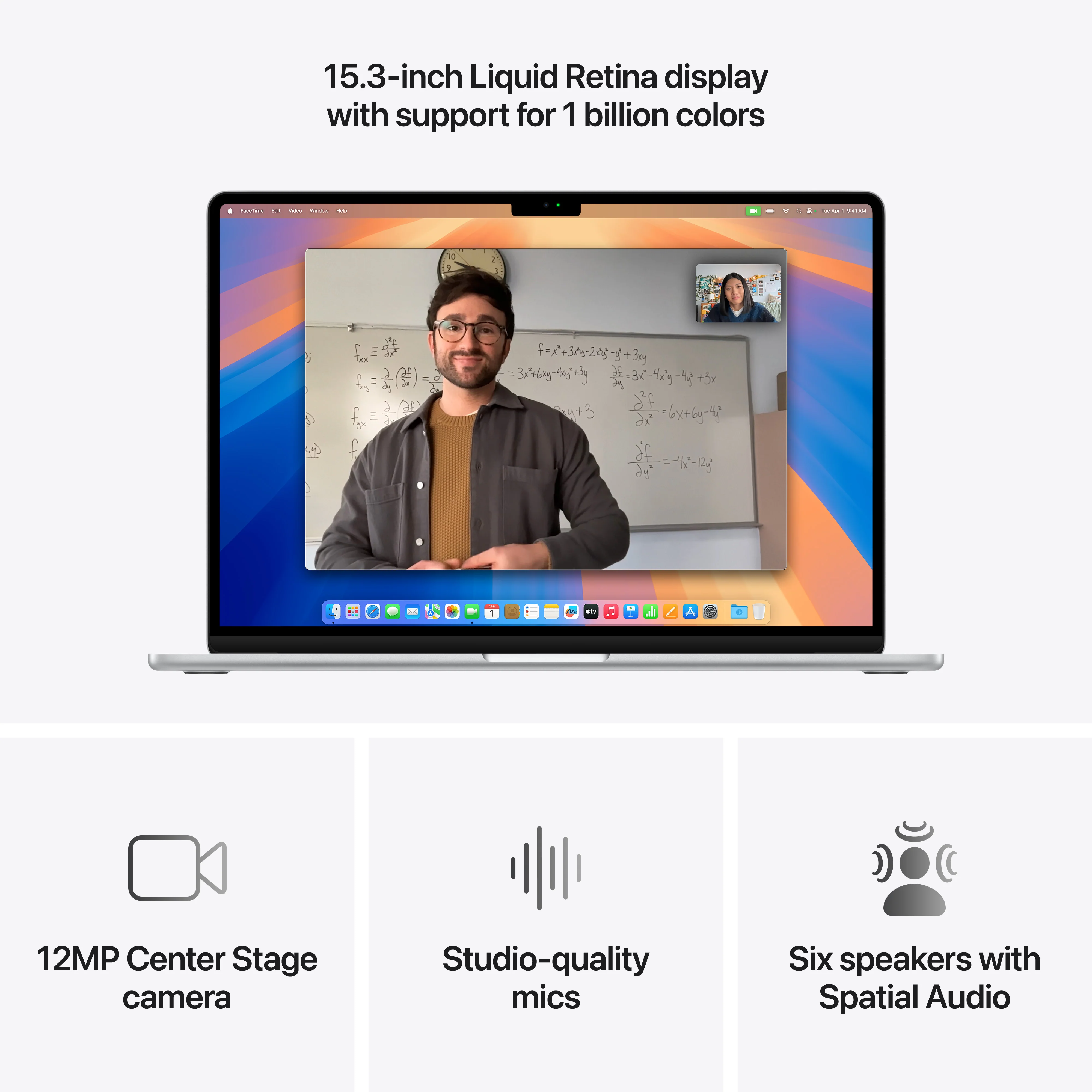 15-inch MacBook Air: Apple M4 chip with 10-core CPU and 10-core GPU, 512GB SSD - Silver - Image 5