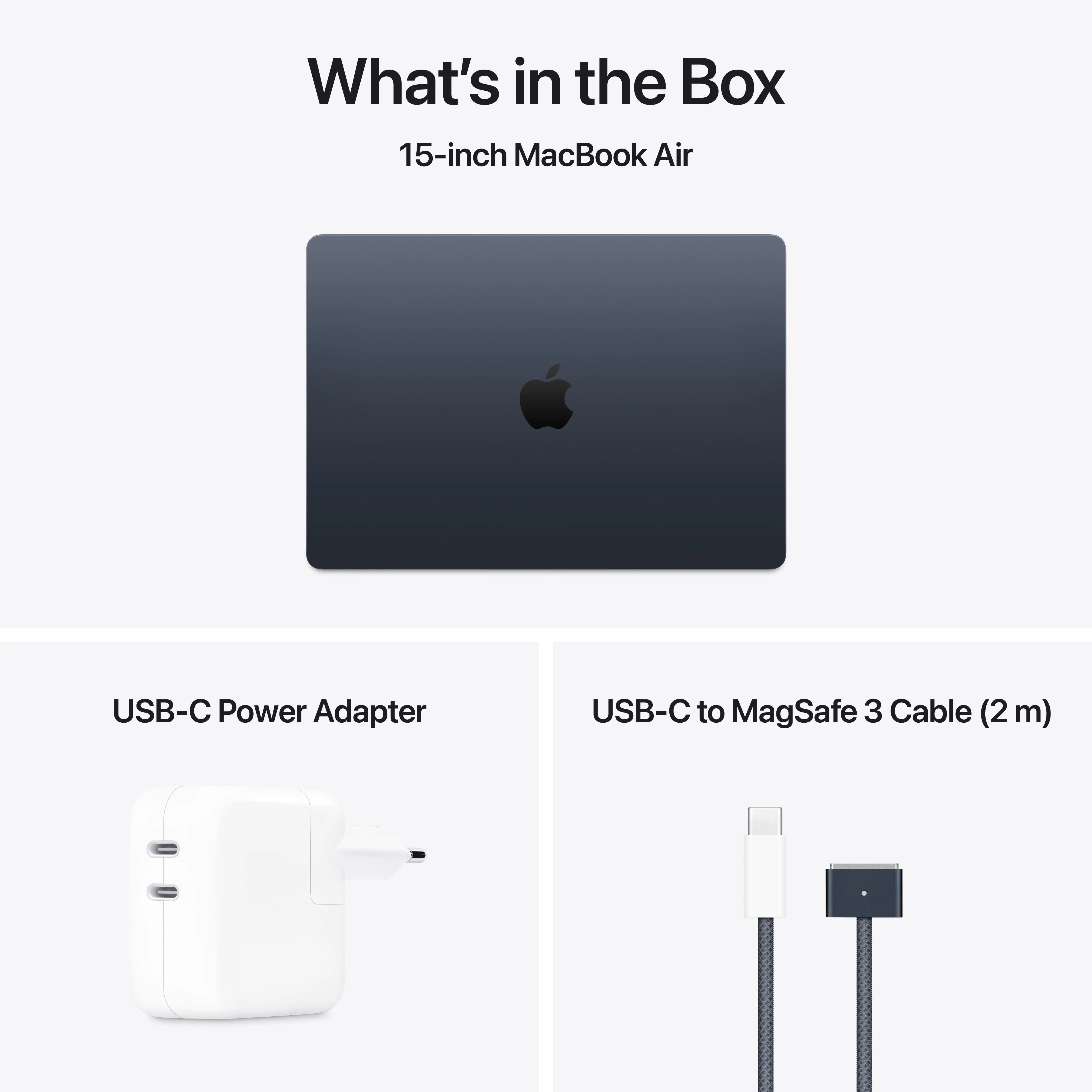 15-inch MacBook Air: Apple M4 chip with 10-core CPU and 10-core GPU, 512GB SSD - Midnight - Image 11