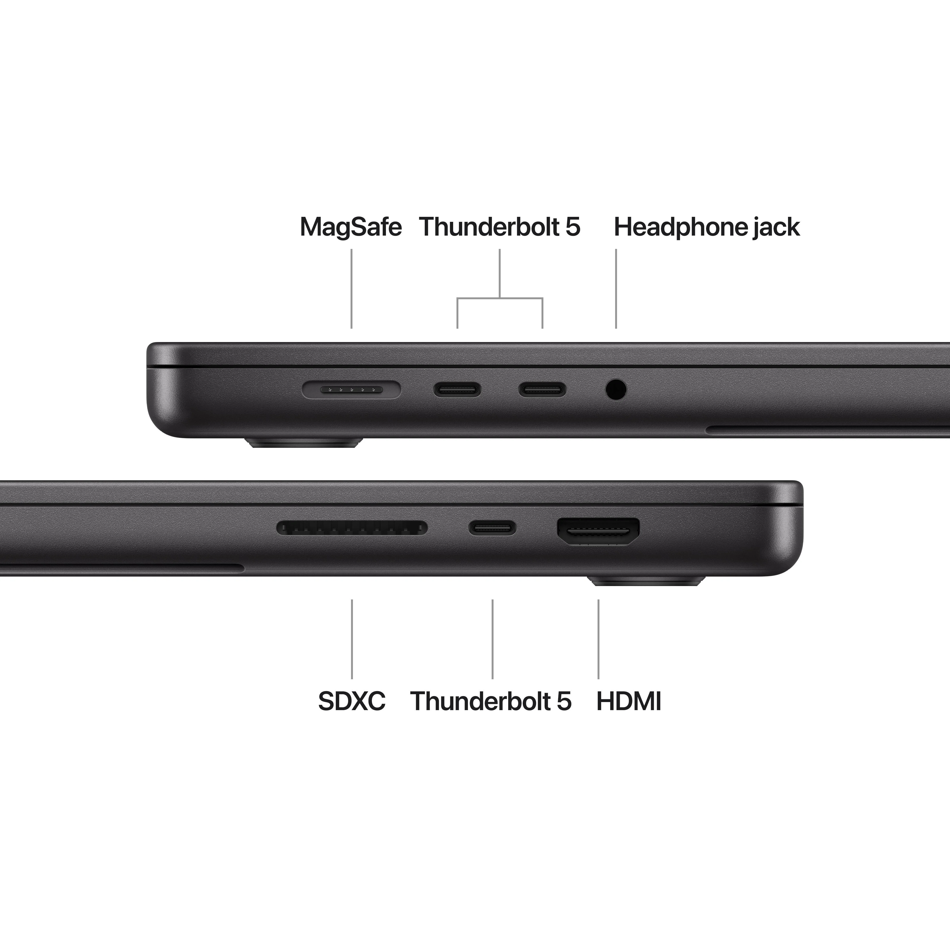 16-inch MacBook Pro: Apple M4 Pro chip with 14‑core CPU and 20‑core GPU, 512GB SSD - Space Black - Image 7