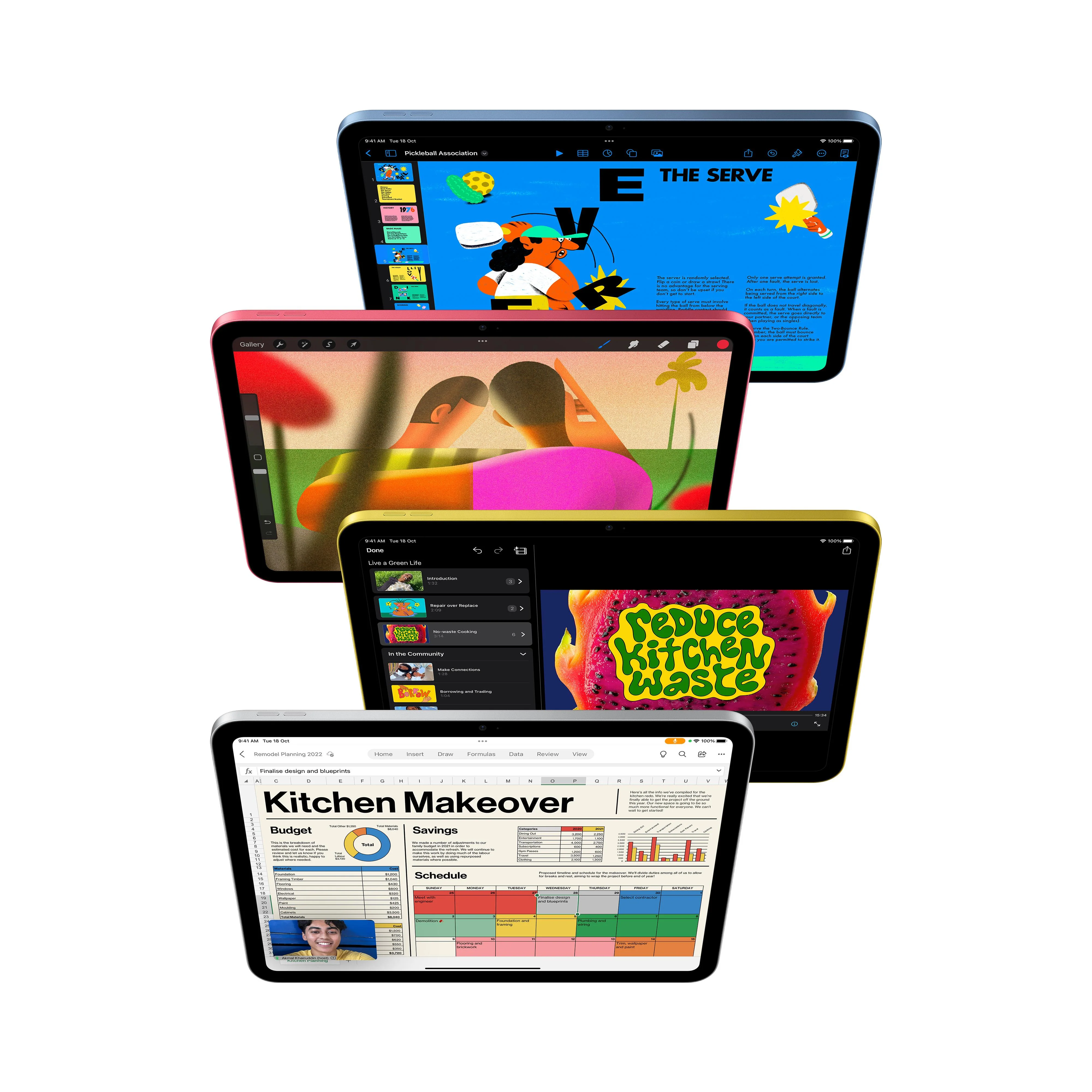 10.9-inch iPad Wi-Fi 256GB - Yellow (10th generation) - Image 4