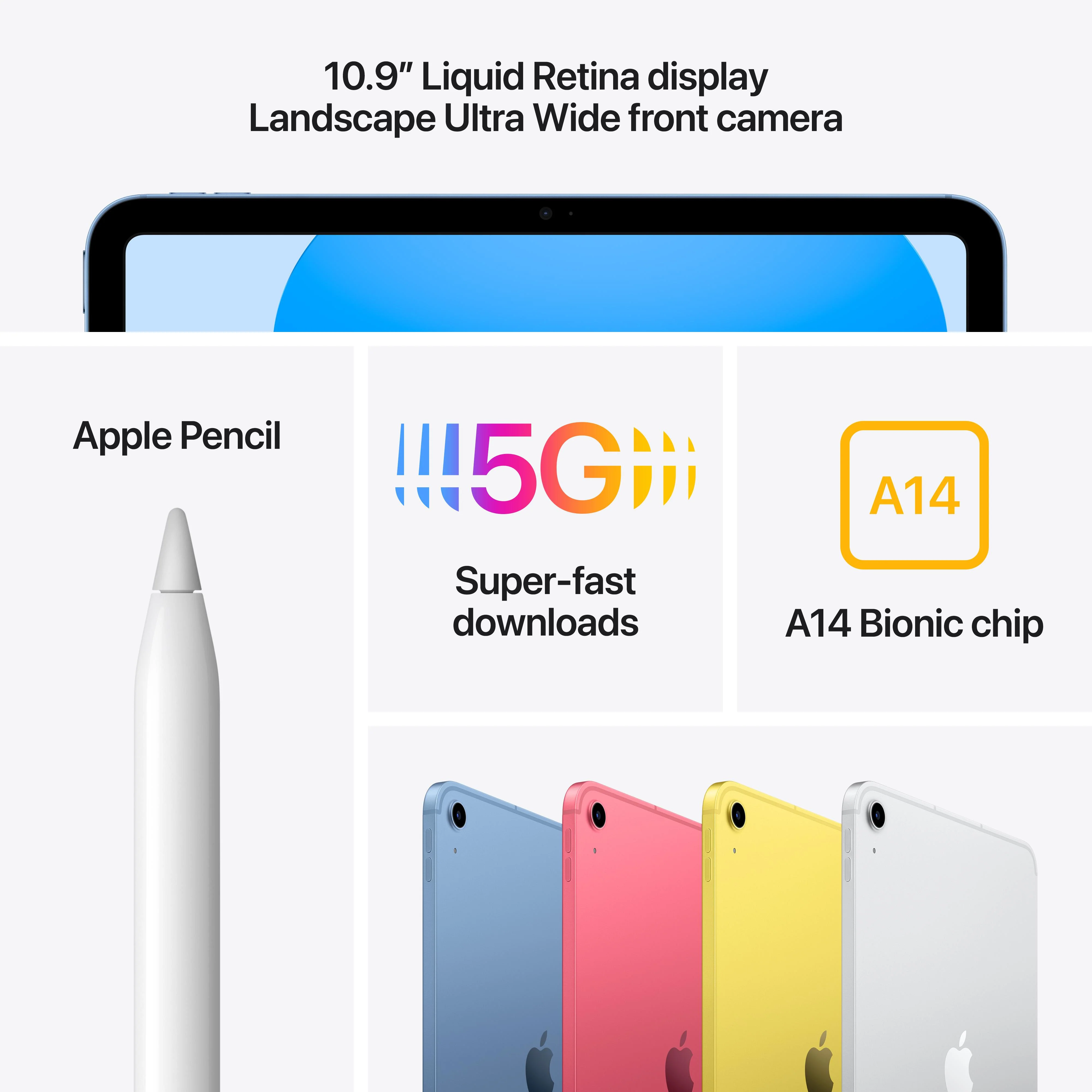 10.9-inch iPad Wi-Fi + Cellular 64GB - Pink (10th generation) - Image 6