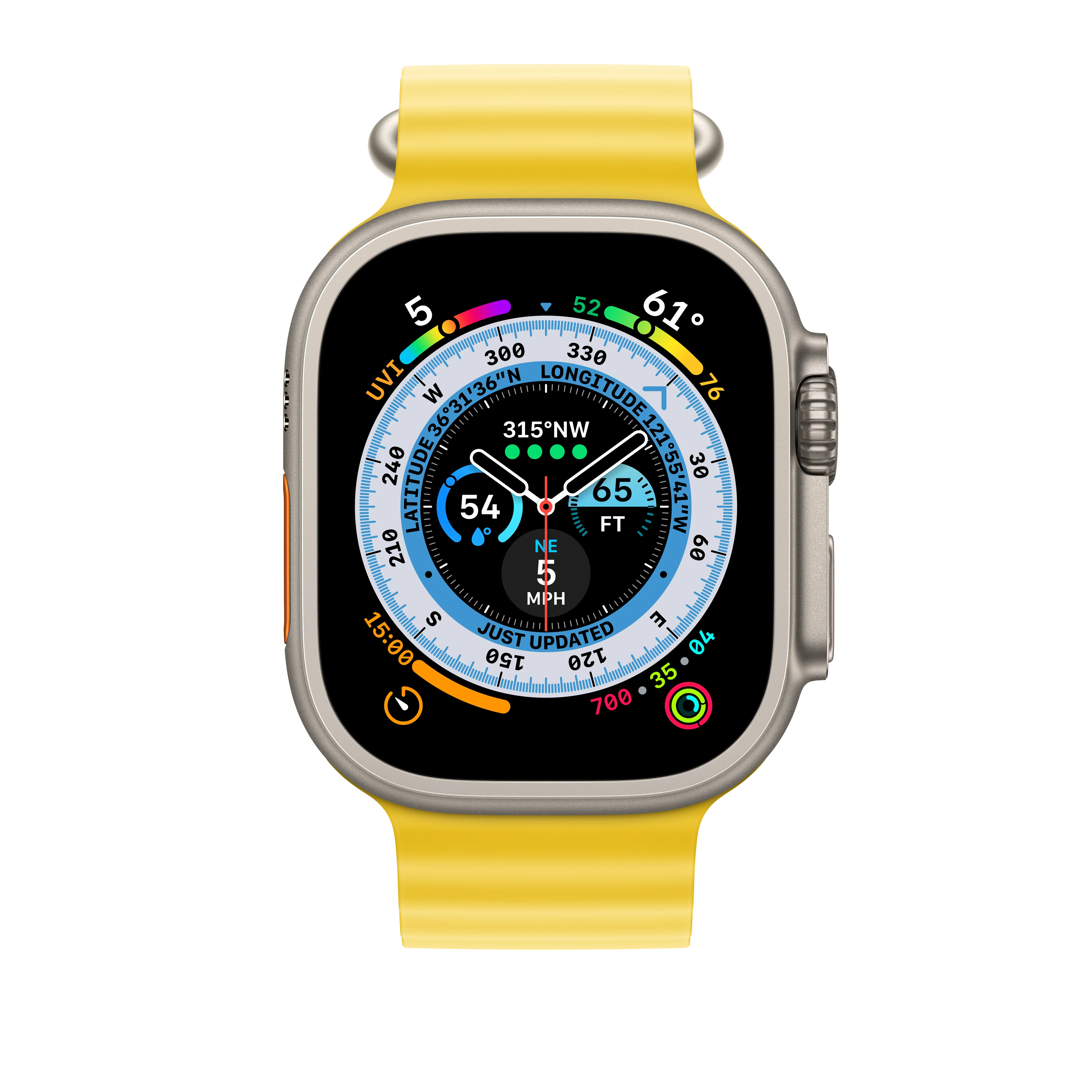 49mm Yellow Ocean Band Extension - Image 3