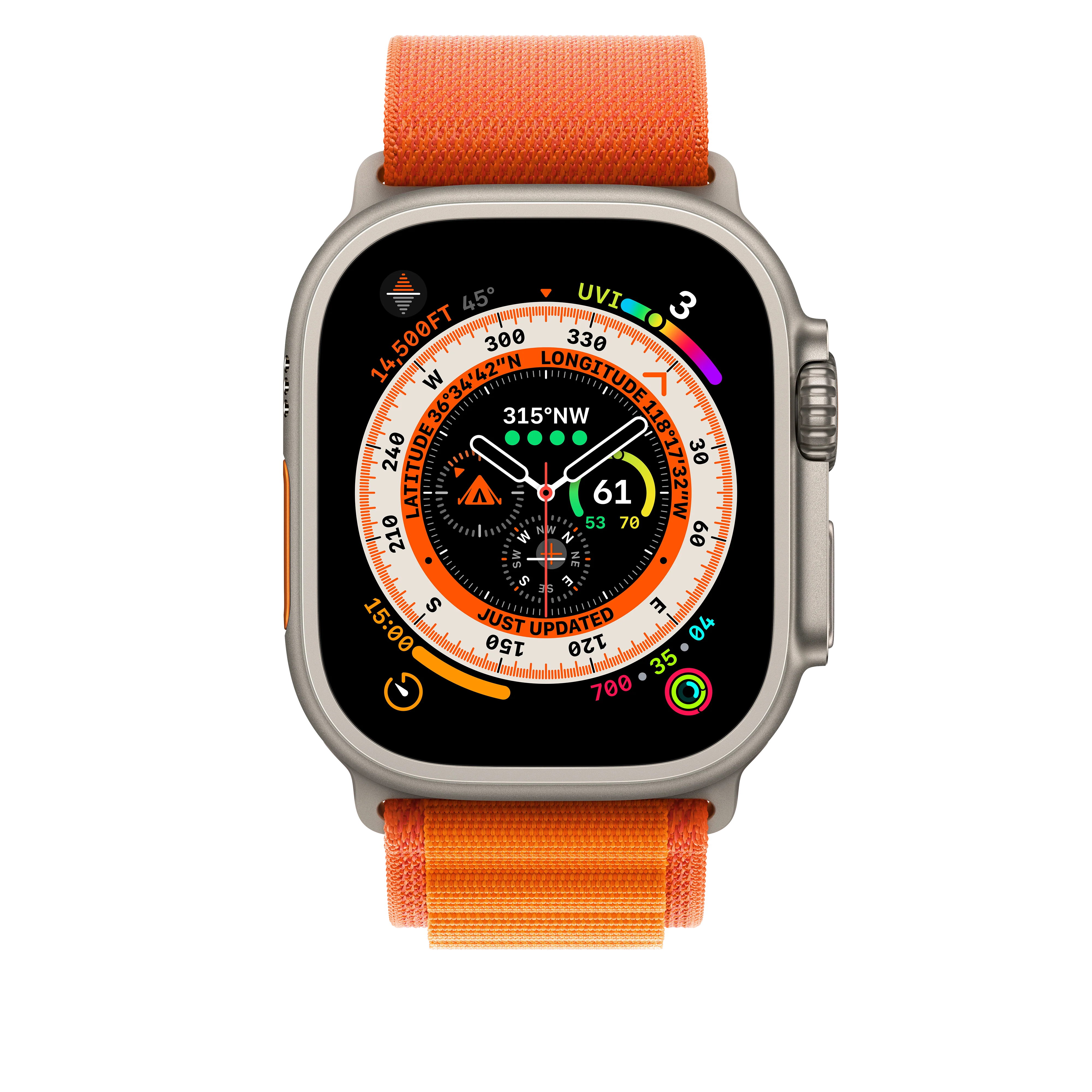 49mm Orange Alpine Loop - Small - Image 3