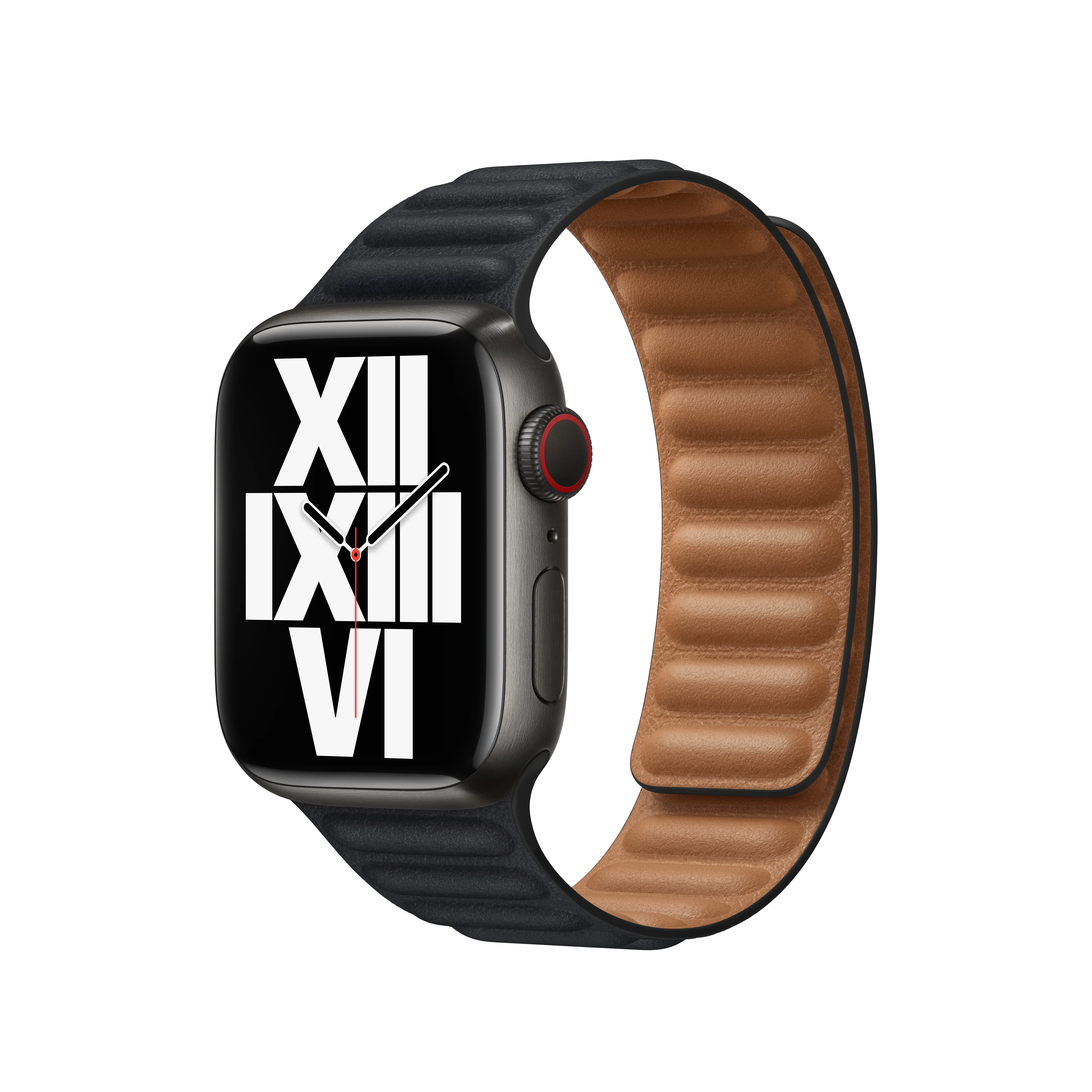 41mm Midnight Leather Link - S/M - Image 3