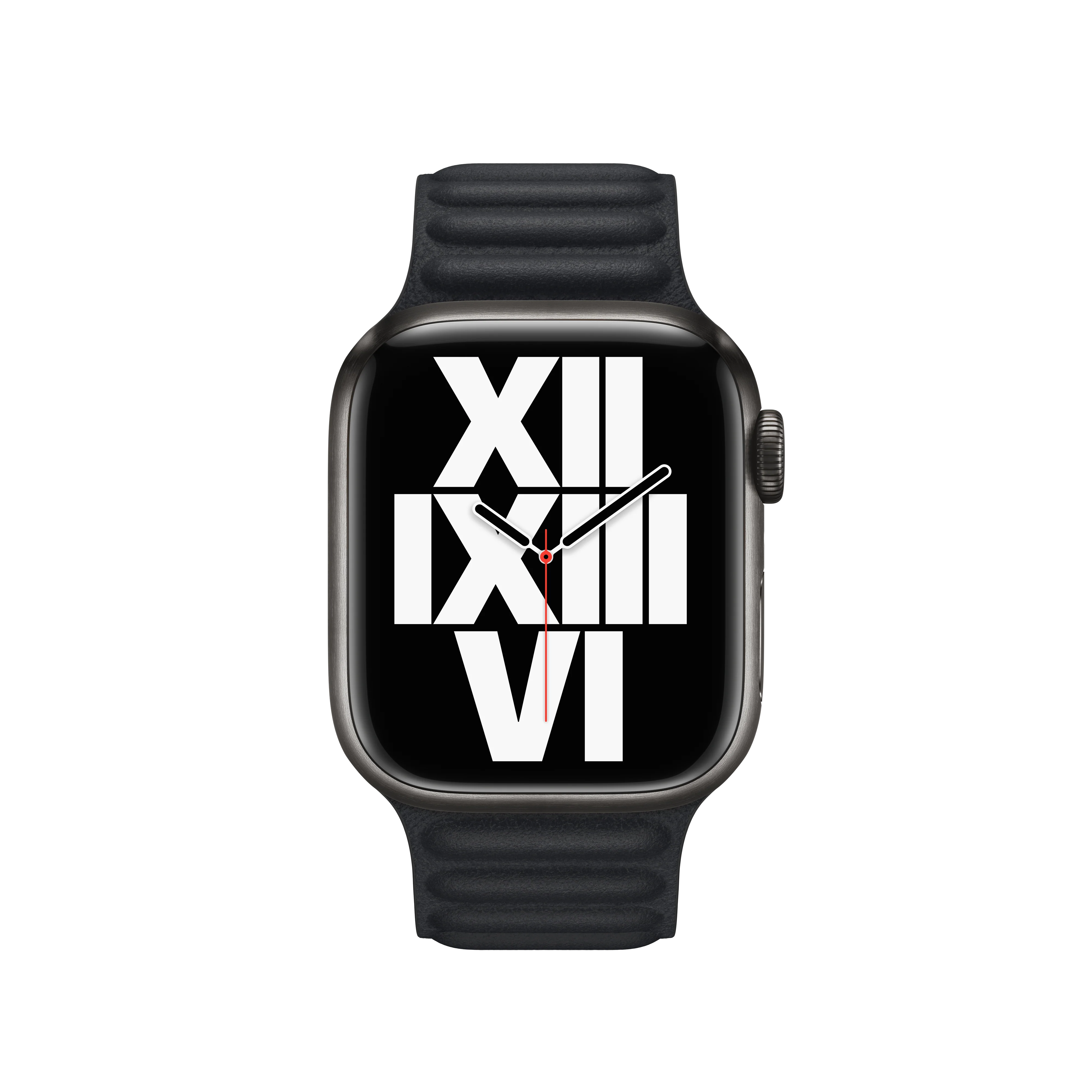 41mm Midnight Leather Link - S/M - Image 4