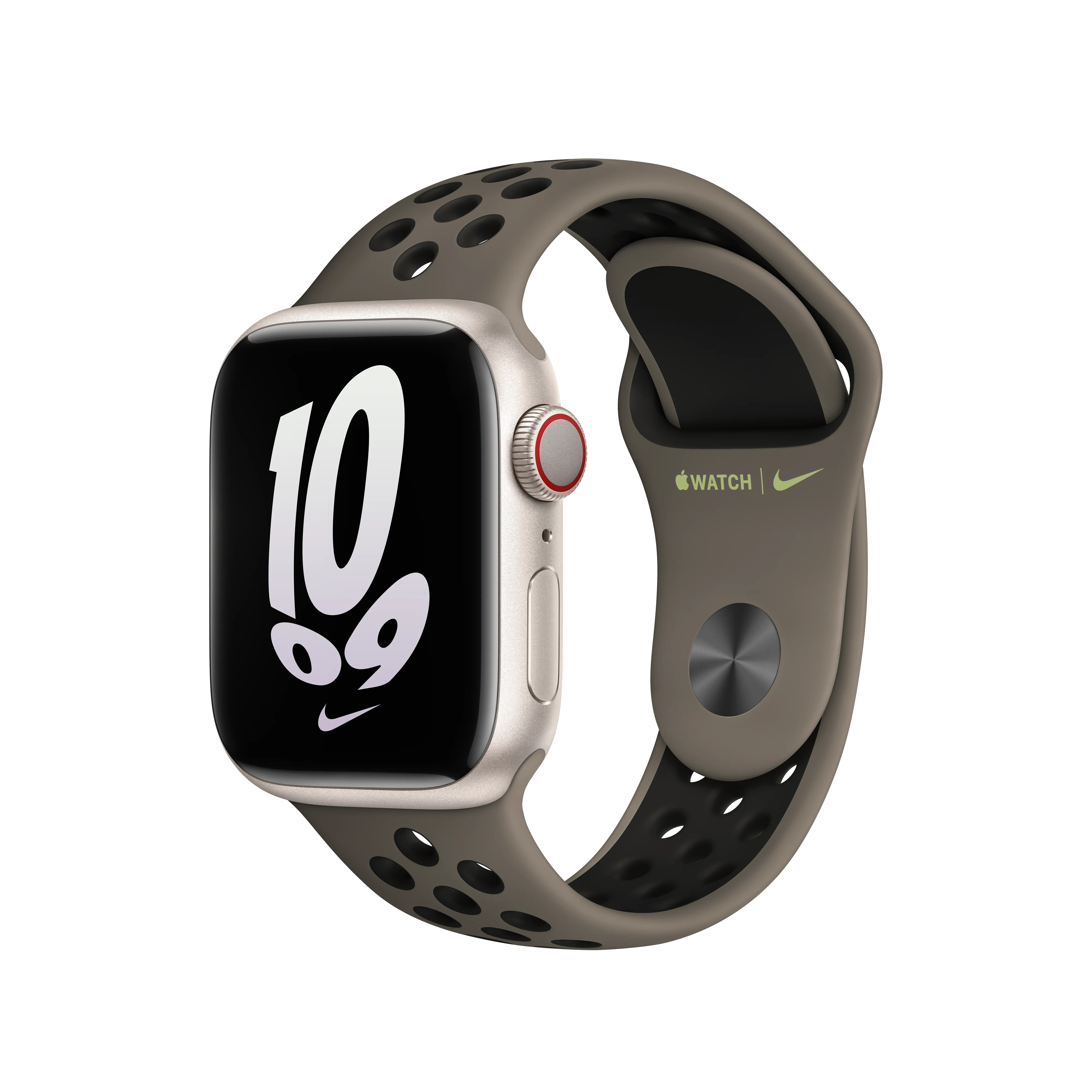 41mm Olive Grey/Black Nike Sport Band - Image 2