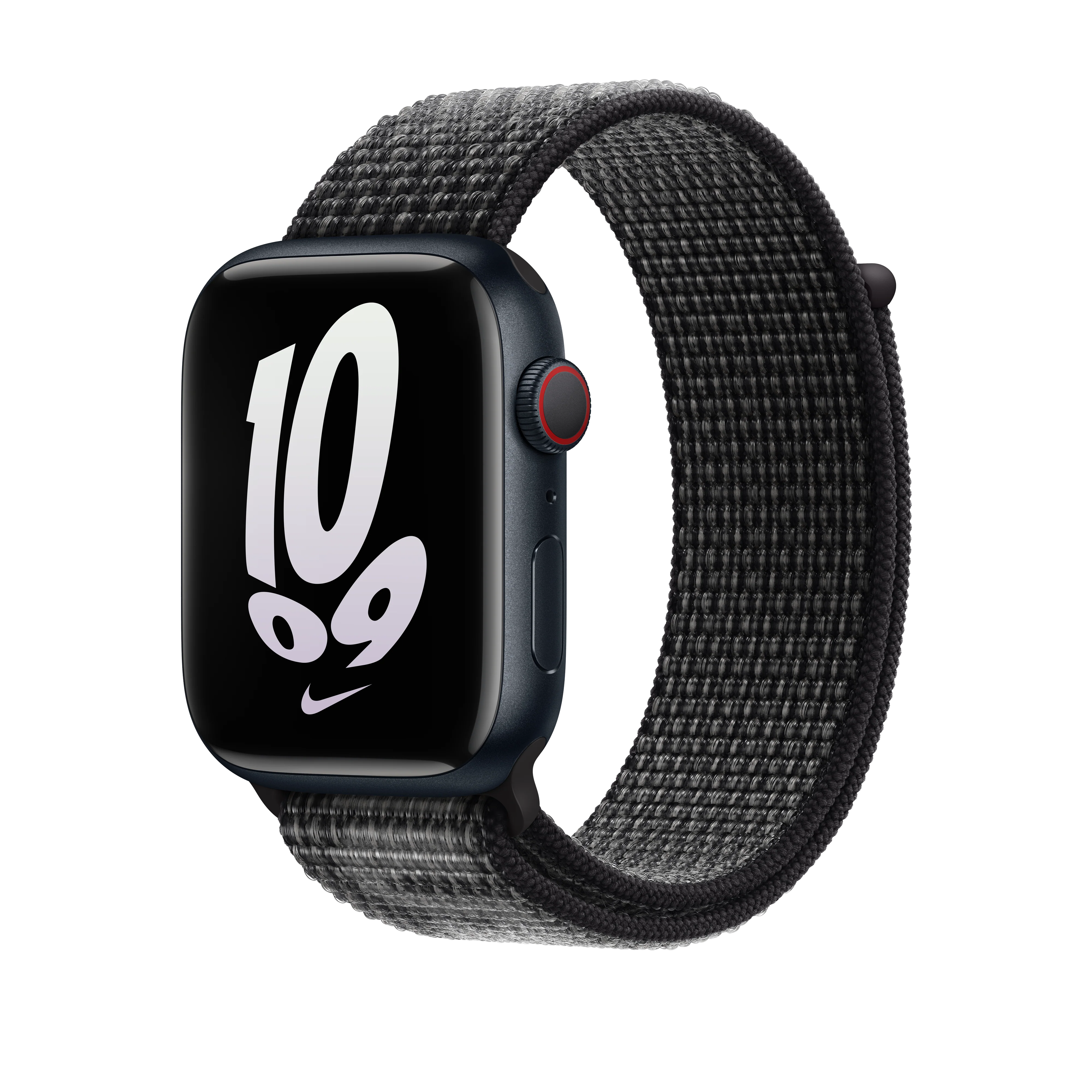 45mm Black/Summit White Nike Sport Loop - Image 2