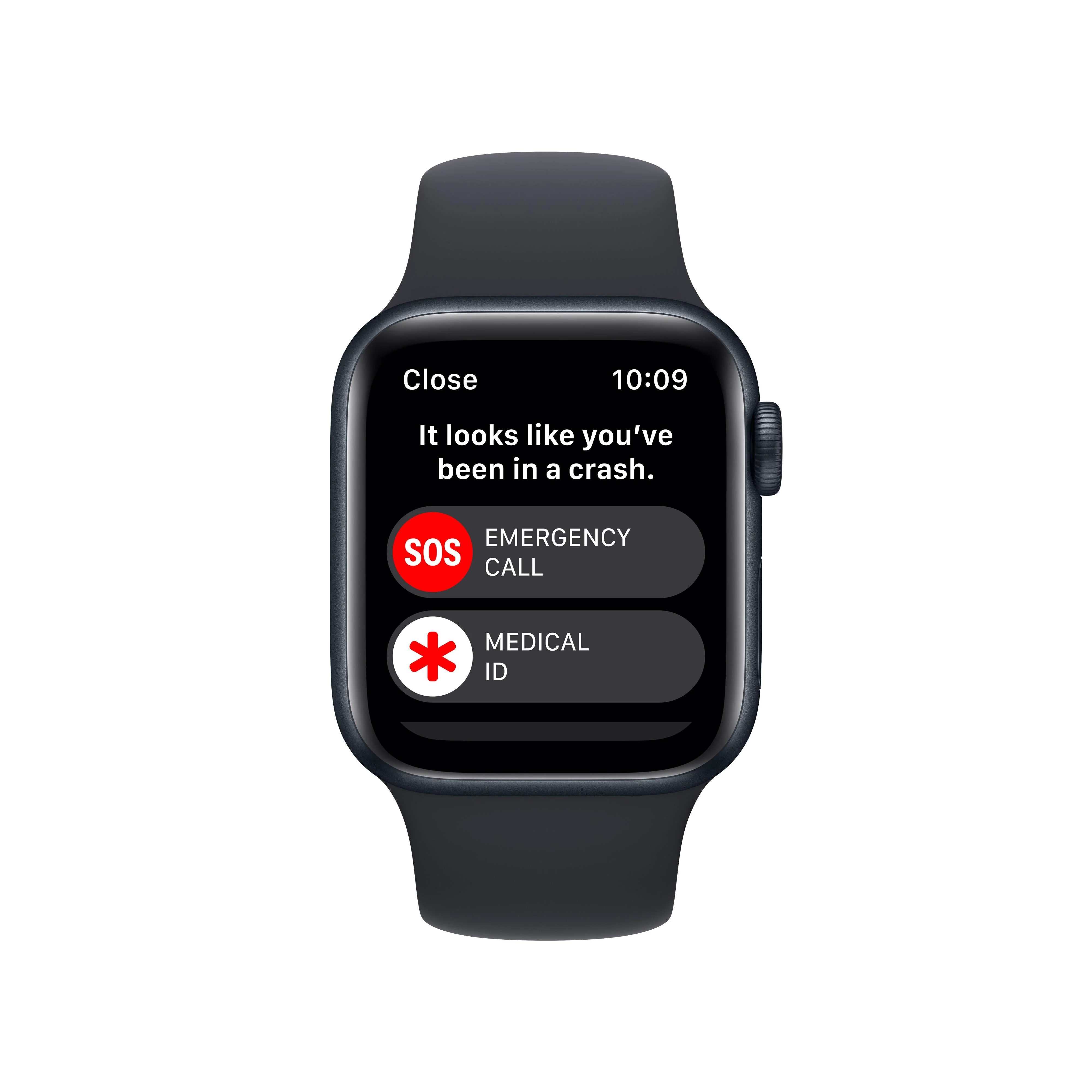 Apple Watch SE GPS 40mm Midnight Aluminium Case with Midnight Sport Band - Regular - Image 7